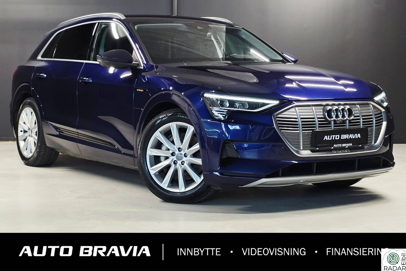 AUDI e-tron 55 55/QUATTRO/KROK/RATTVARME/ACC/EL.SETER/360.KAM/CARPLAY+