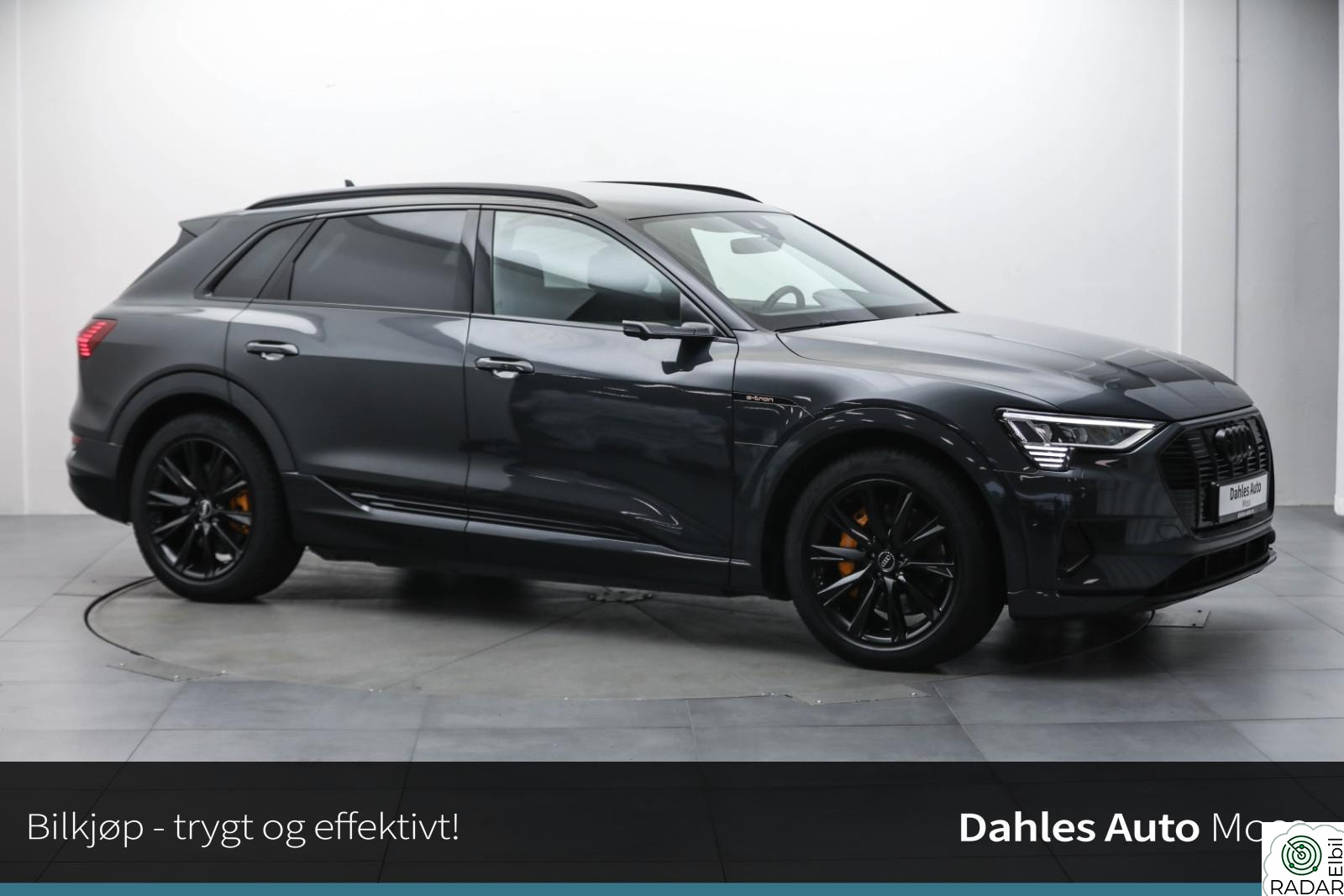 AUDI e-tron 55 55 S Line/B&O/Krok/360Kamera/Skinn/Sort Optikk
