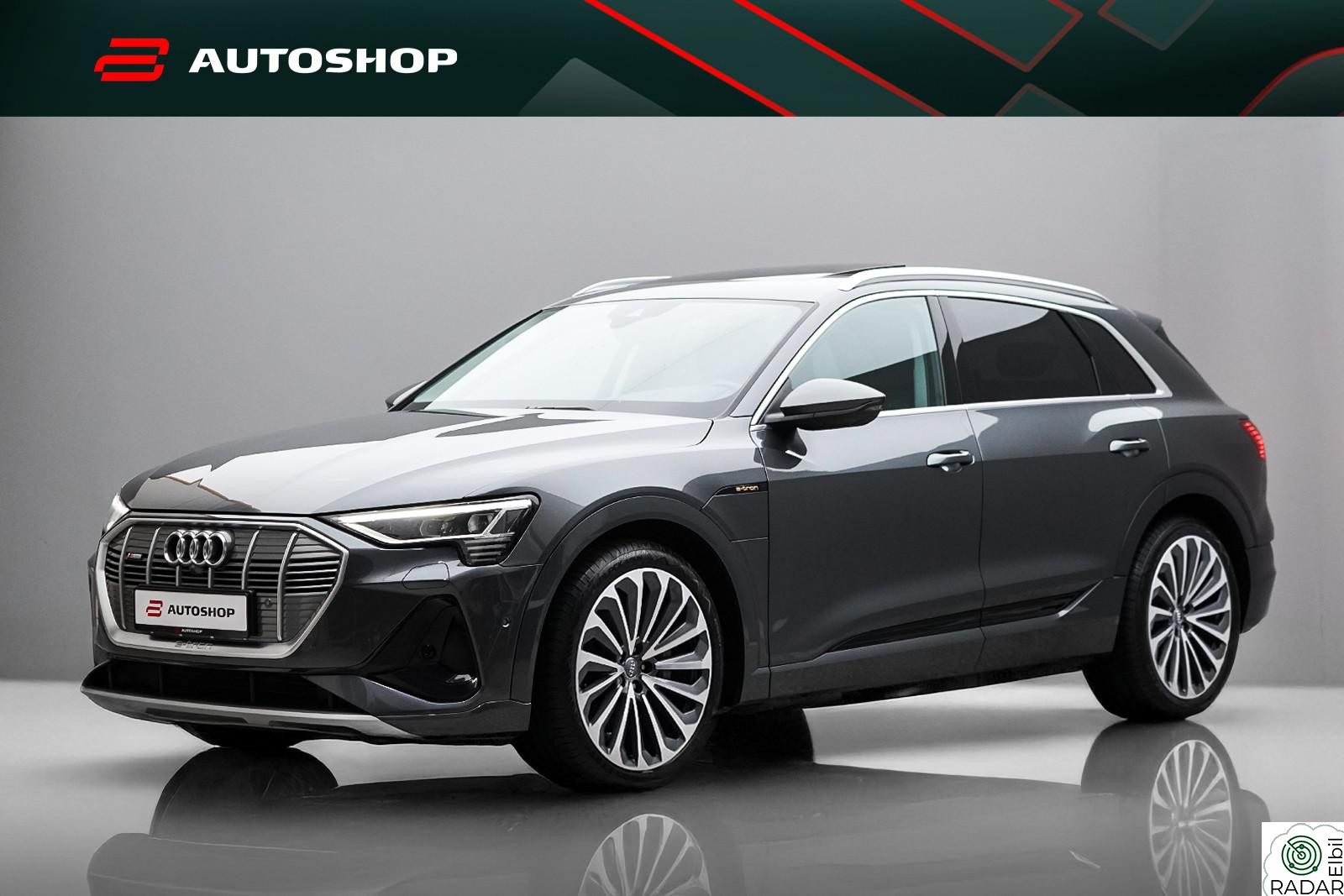 AUDI e-tron 55 55 S-LINE SPORT B&O SKINN PANORAMA 360 LED ACC NORSK