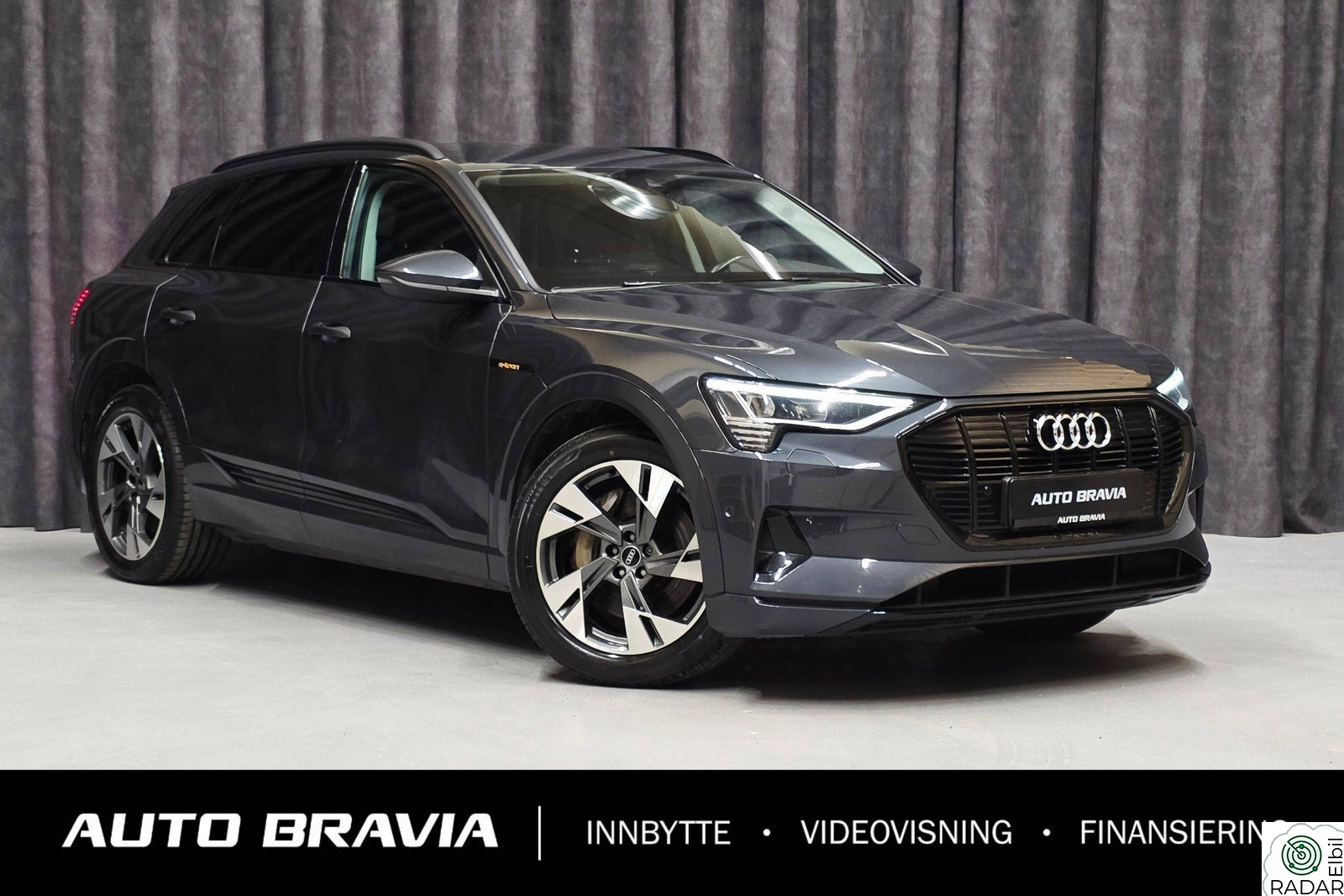 AUDI E TRON 50 50/QUATTRO/B&O/KROK/LUFT/ACC/KAMERA/CARPLAY/EL.LUKE++