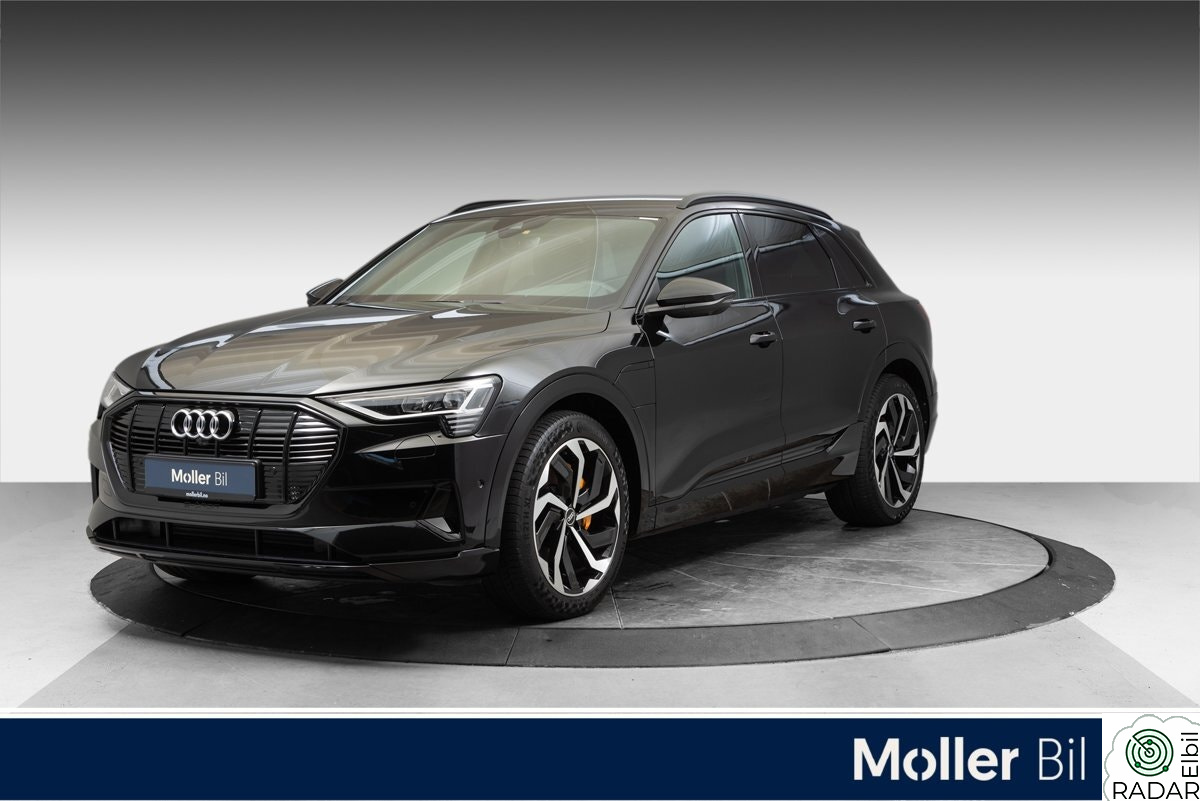 AUDI E TRON 55 55 Advanced Sport El.seter/Black edition/360