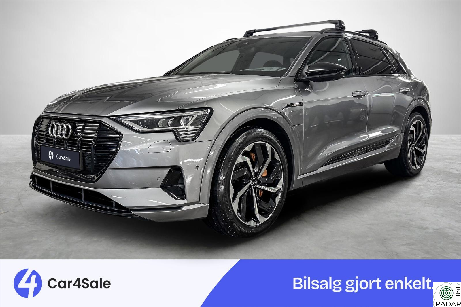 AUDI E TRON 55 55 / 1 Eier / B&O / HUD / Hengerfeste / Alcantara