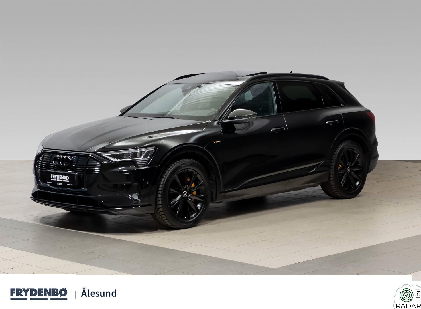 AUDI E TRON 55 55 advanced sport-B&O-PANO-KROK-21"S+V- 360-SORTOPTIKK+