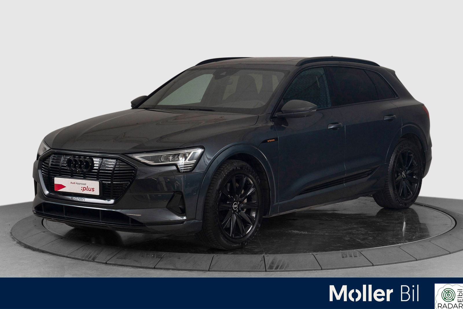 AUDI E TRON 55 55 advanced sport Pano,HUD,El.seter,Diamantsøm/skinn+++