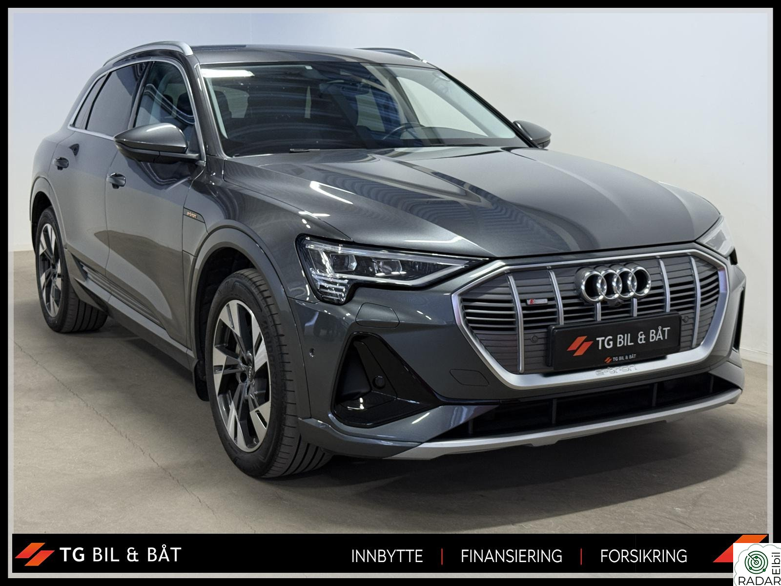 AUDI E TRON 55 55 quattro 408HK S-Line - ACC/LUFT/MATRIX/KEYLESS/KROK