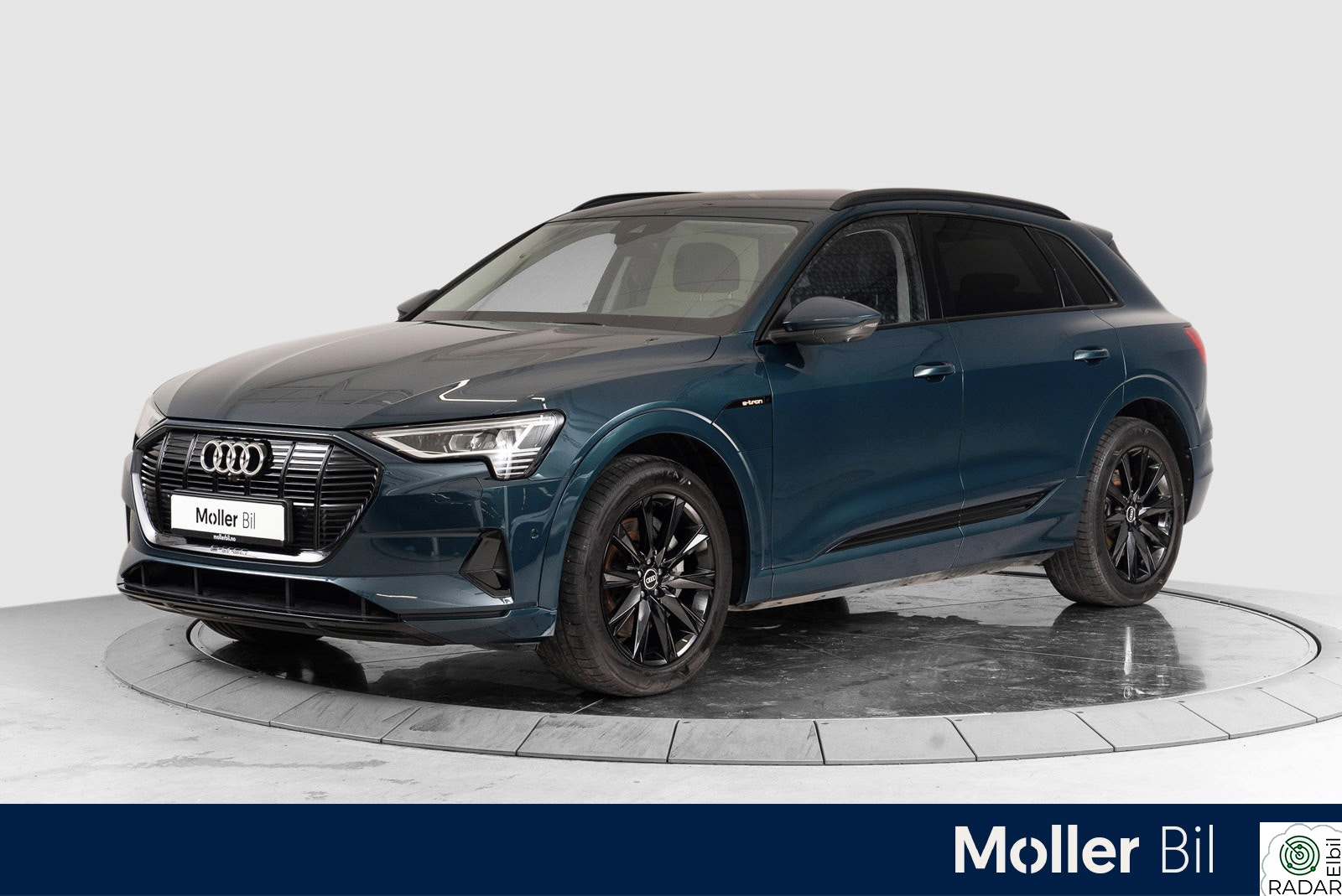 AUDI E TRON 55 55 advanced sport Sort optikk, 360kam, Sportsseter, 20"