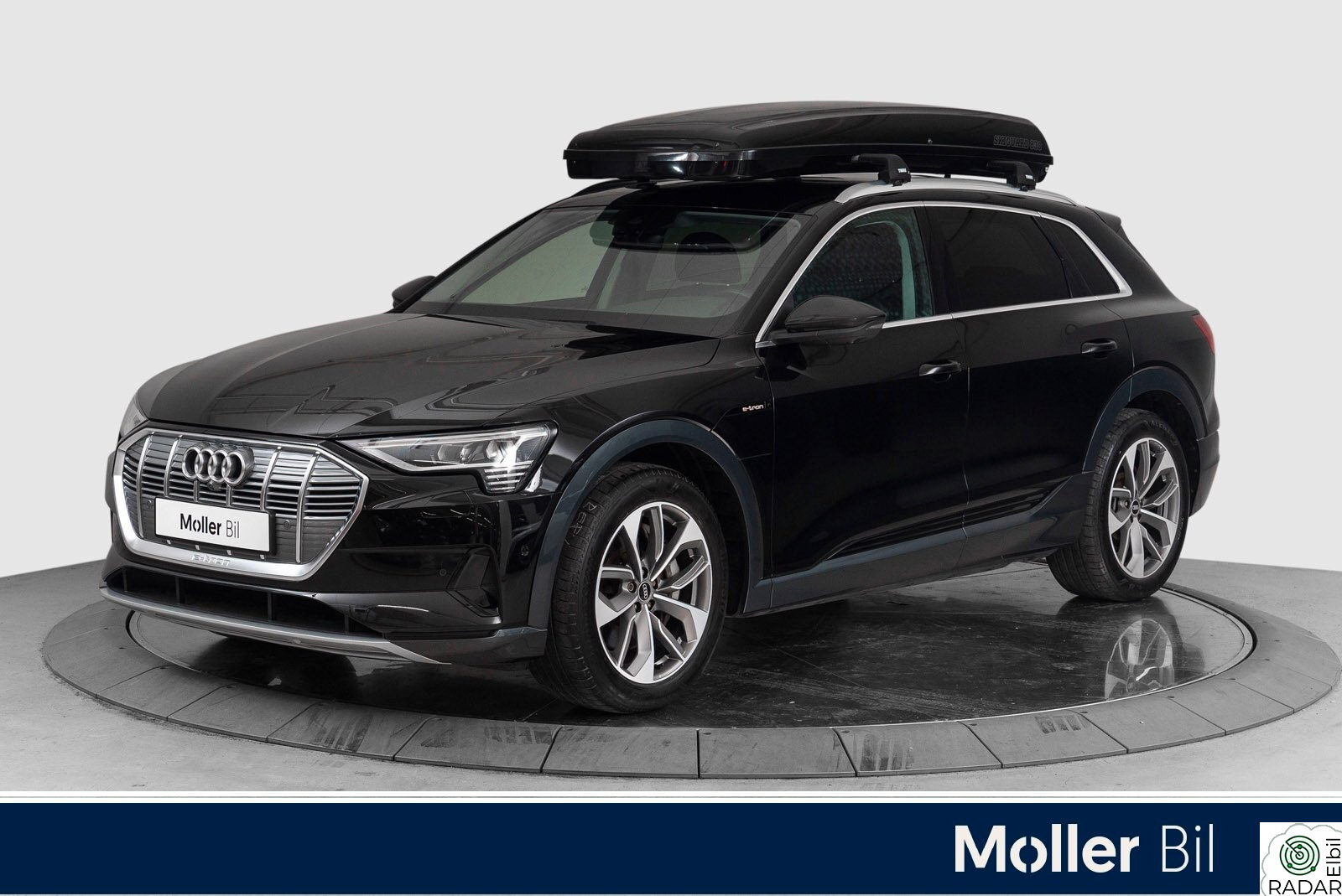 AUDI E TRON 55 55 Advanced Business - 360Kam, Skinn/kunstskinn, Krok