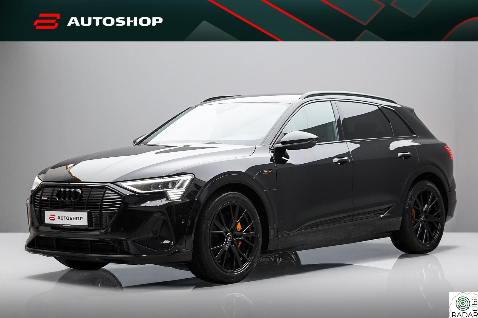 AUDI E TRON 55 55 2X S-LINE BLACK EDITION B&O 360 KROK 2X LADELUKE 21"