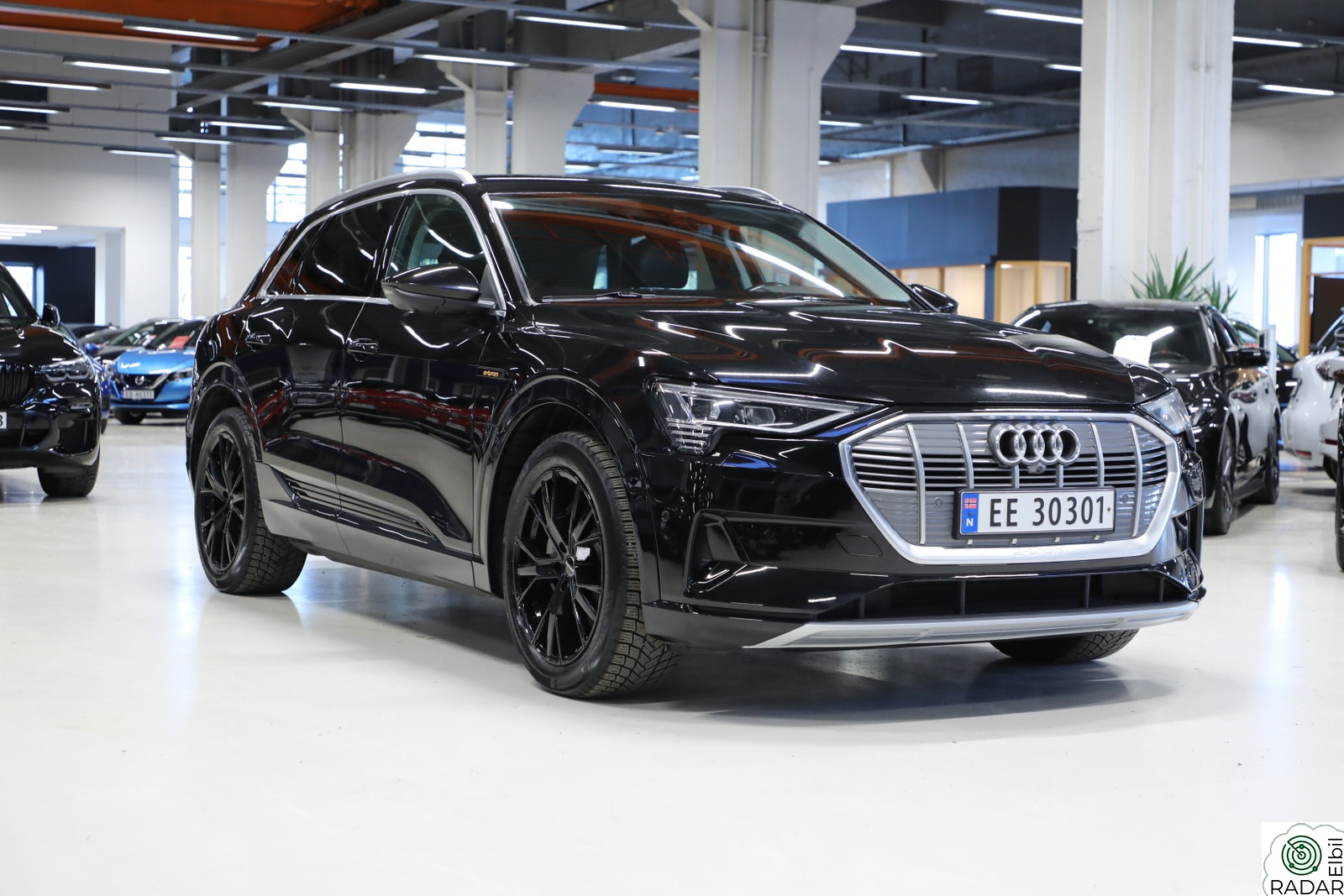 AUDI E TRON 55 55 Advanced Business/Luftfjæring/Keyless/360 Kamera