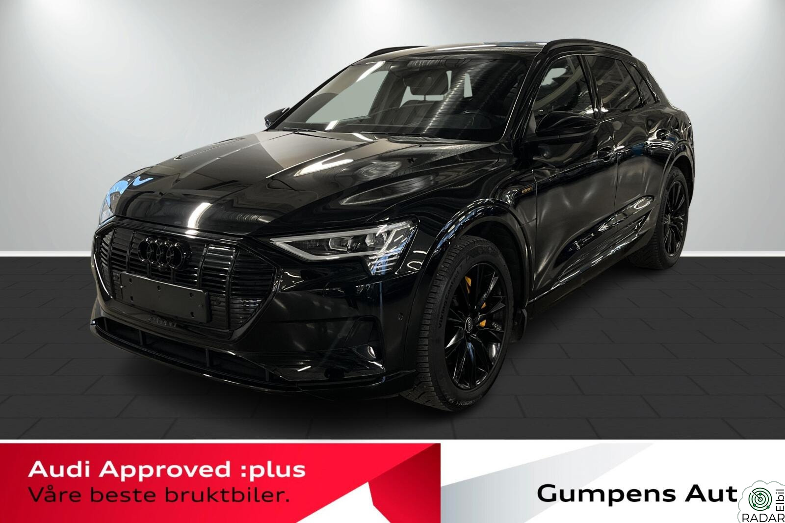 AUDI E TRON 55 55 advanced sport B&O anlegg/Matrix/Skinn/Black Line