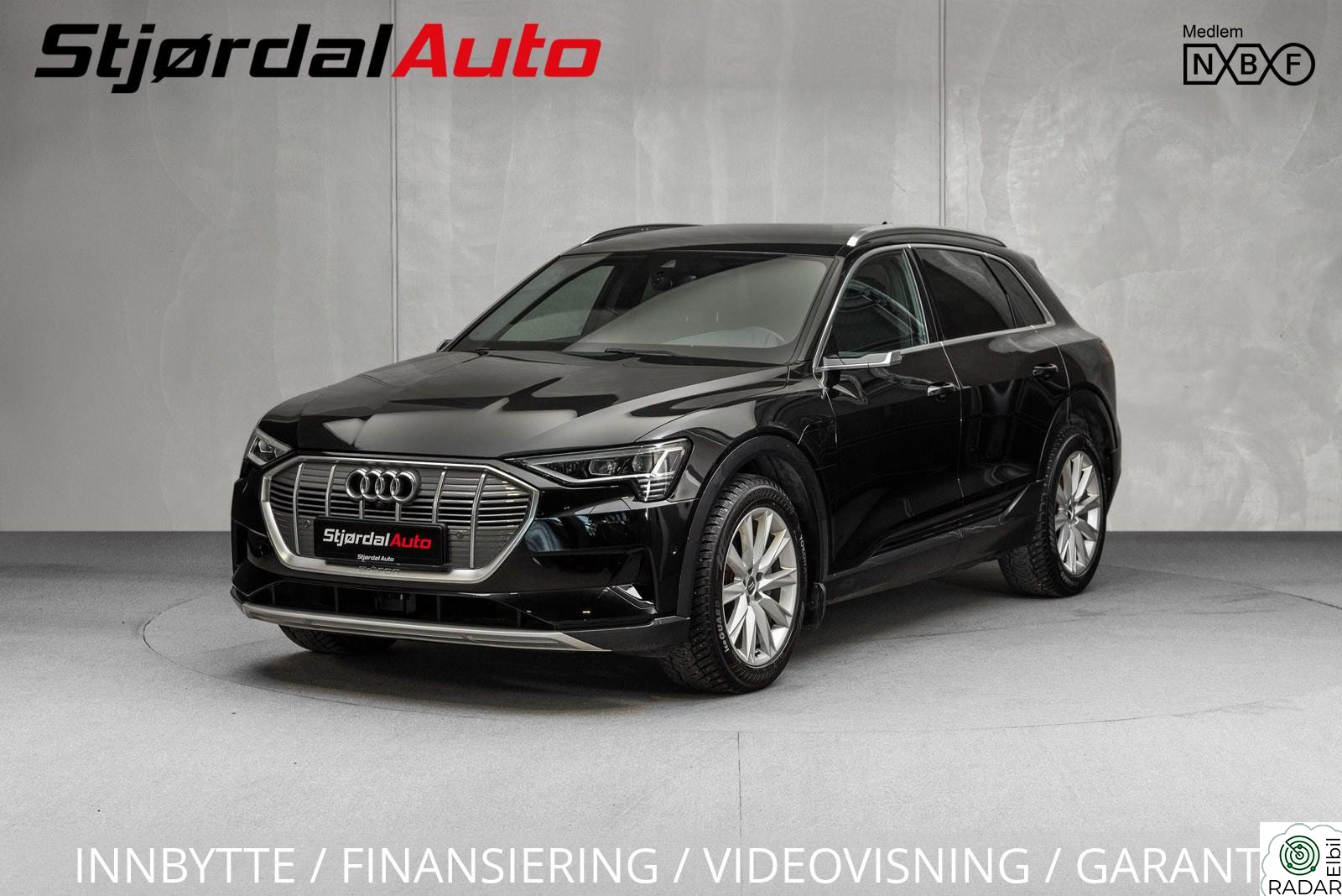 AUDI e-tron 55 - 426hk KROK/LUFTFJ./QUATTRO/MATRIX/360KAM/KAM-SPEIL