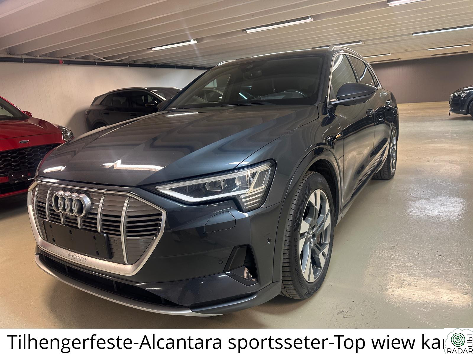 AUDI e-tron 55 Advanced m/H-feste/Navi/skinn/Top wiew
