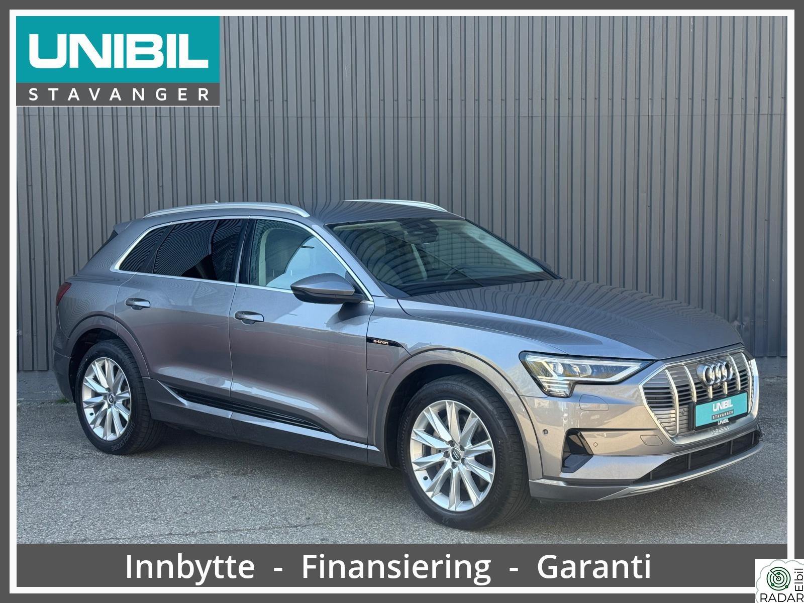 AUDI e-tron 55 55 Quattro Advanced Krok/Skinn/360Kam/Matrix/B&O 1 Eier