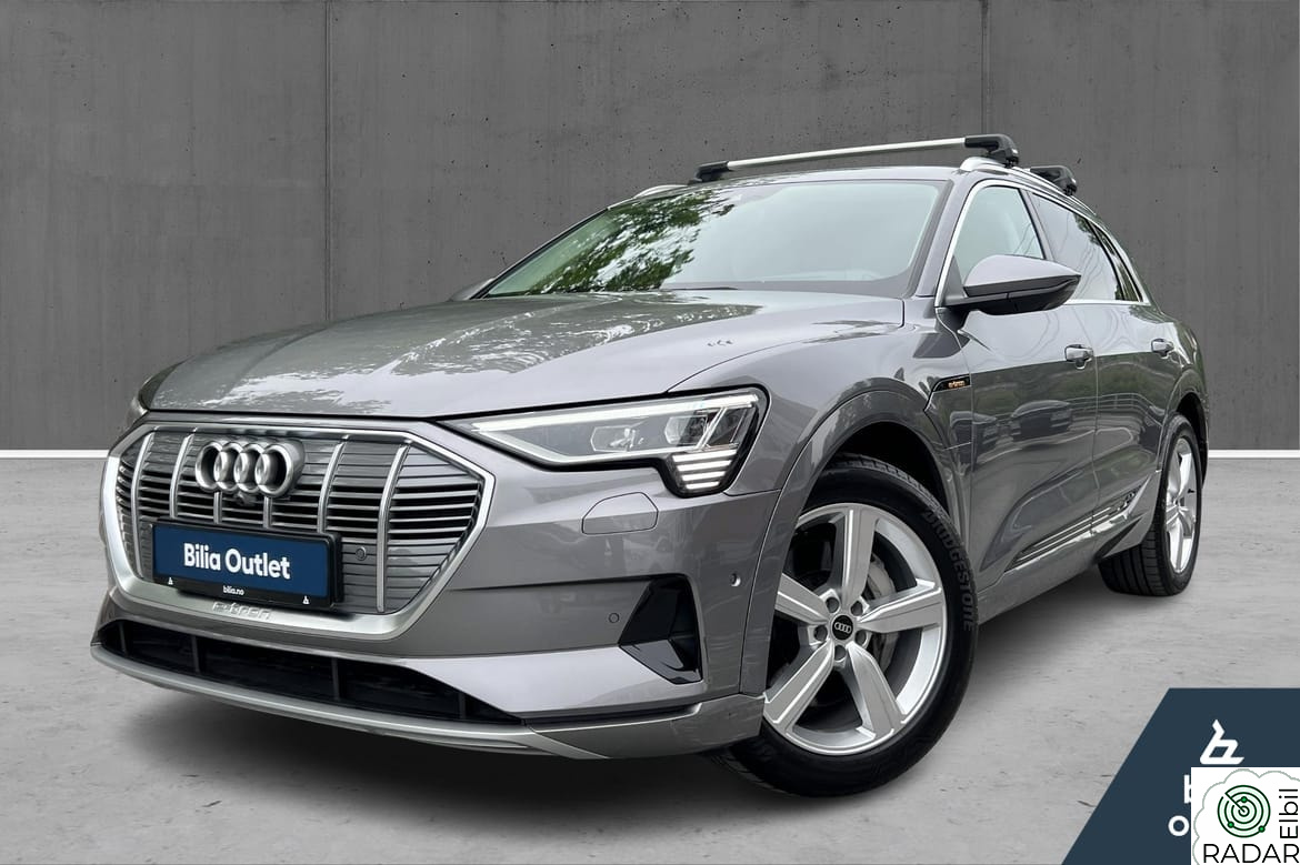 AUDI e-tron 55 55 Quattro HUD, Luftfjæring, B&O, Panorama - SE KM!