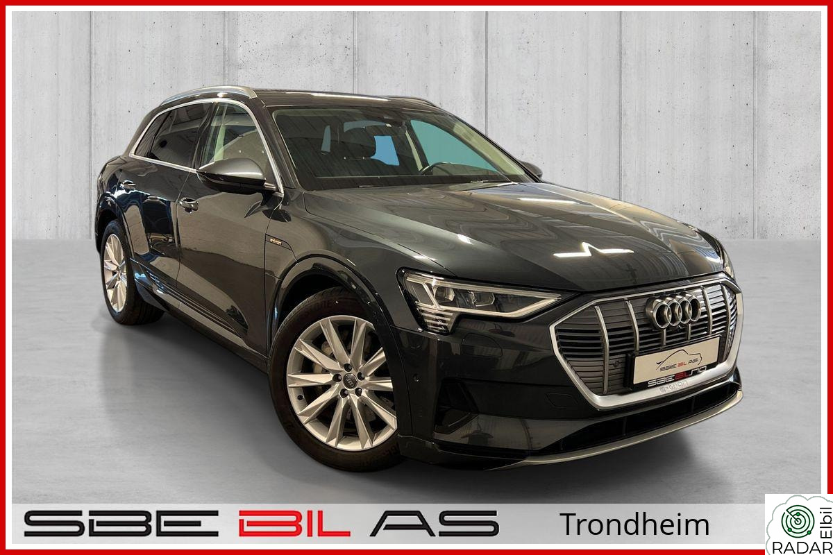AUDI e-tron 55 55 Quattro Sportseter/HUD/Krok/Matrix/360/Pano/Garanti!