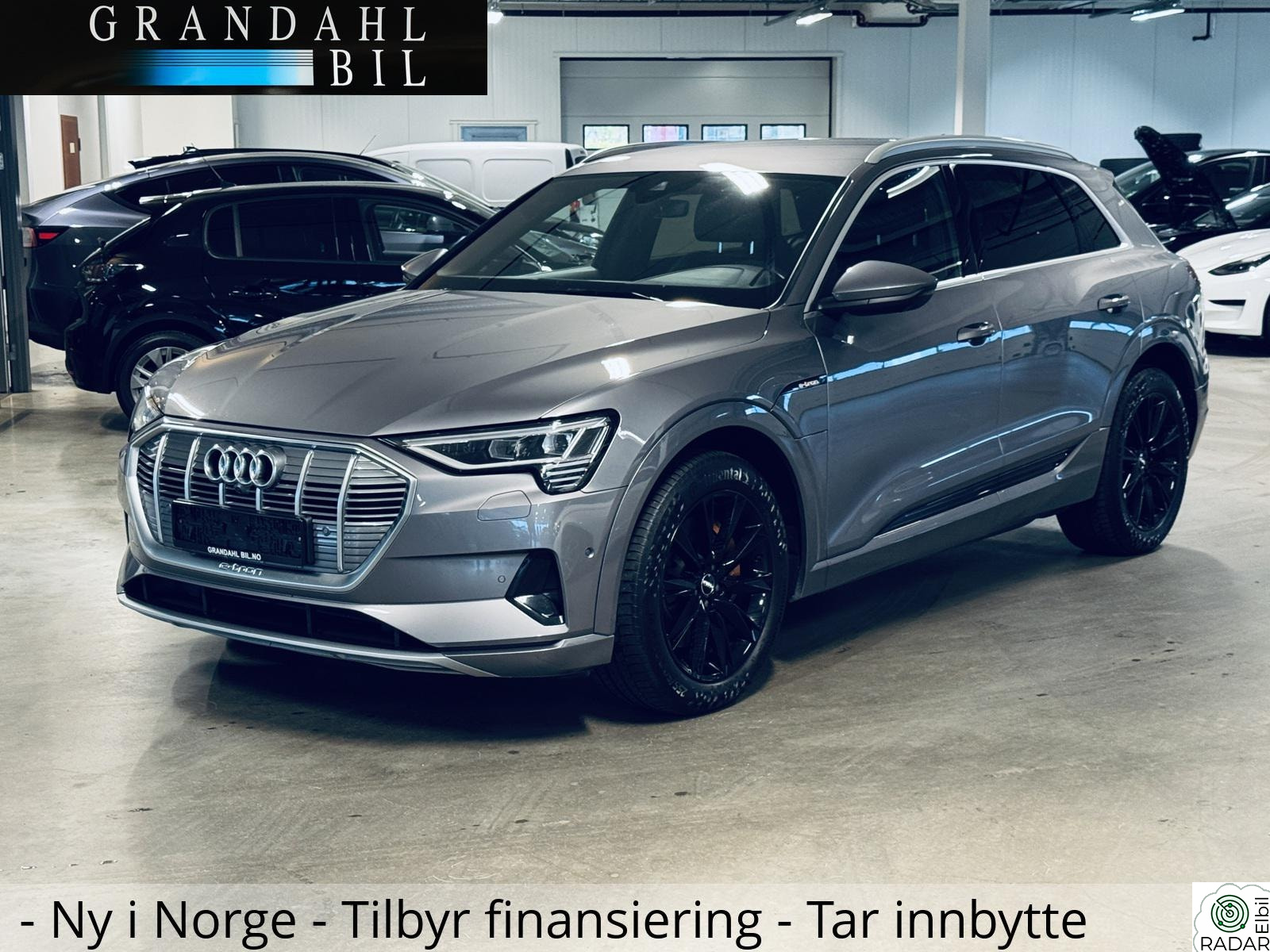 AUDI e-tron 50 50 - Advanced Sport - B&O anlegg - Tar innbytte