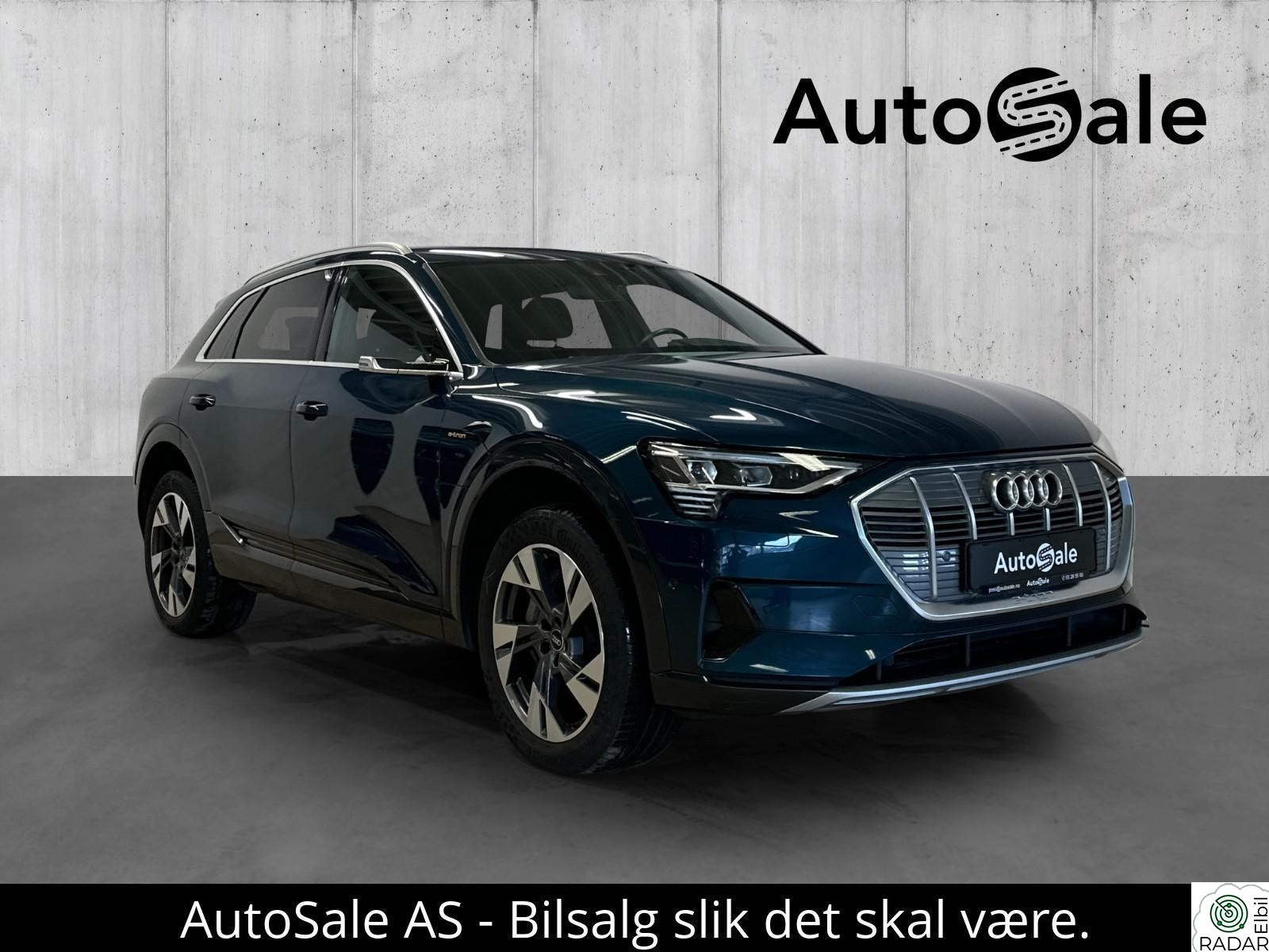 AUDI e-tron 50 50 Matrix/Norsk/Virtuelle Speil/Skinn/ACC/Rattvarme/20