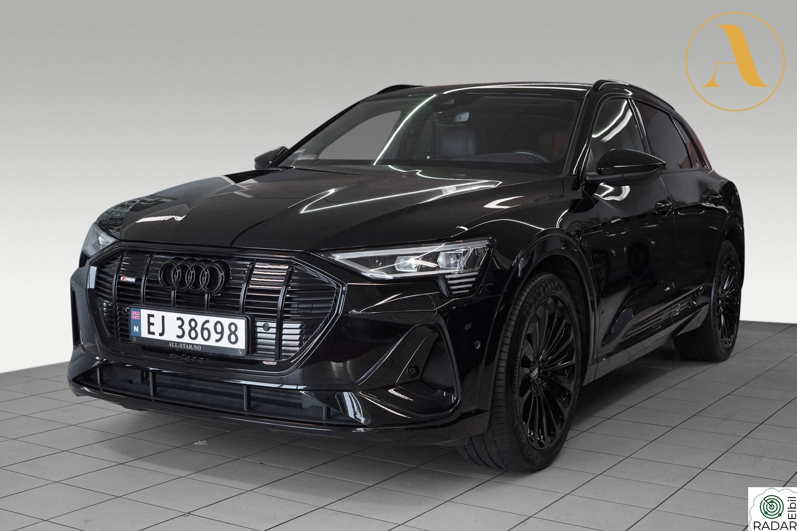 AUDI e-tron 55 426HK BLACK EDITION/LUFTFJÆRING/EL-SPORTSETER/LED/ACC