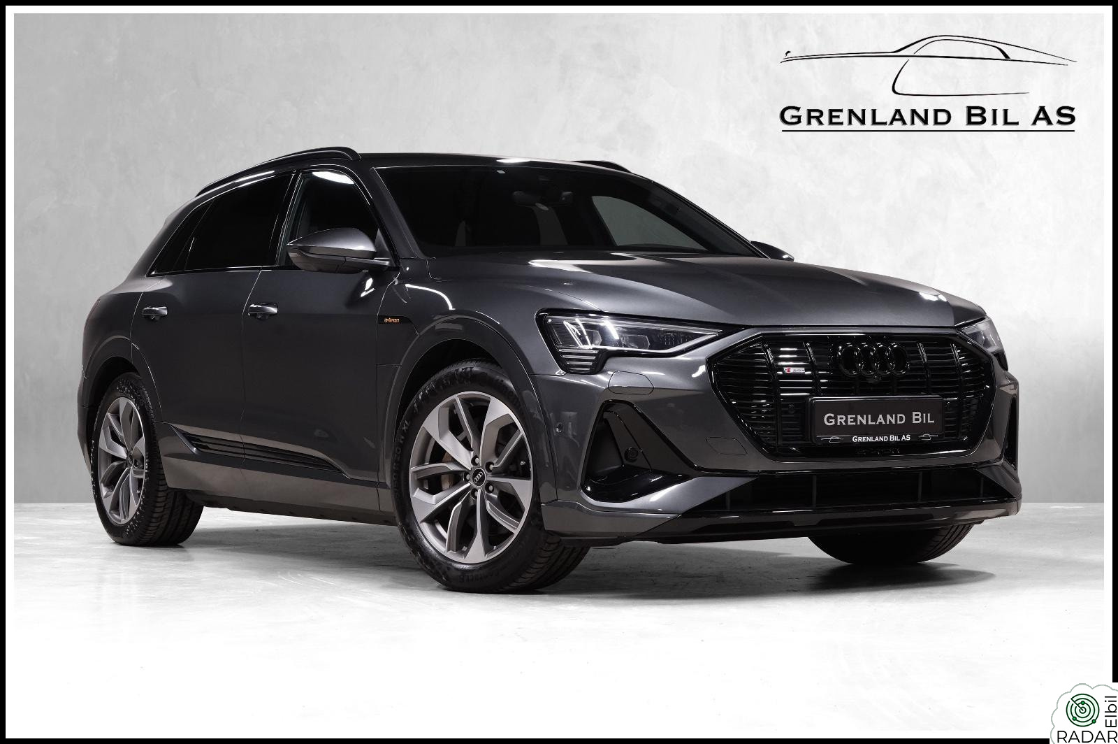 AUDI e-tron 55 55 S-Line Black Edition B&O 360Kamera Krok ACC El. Bakl