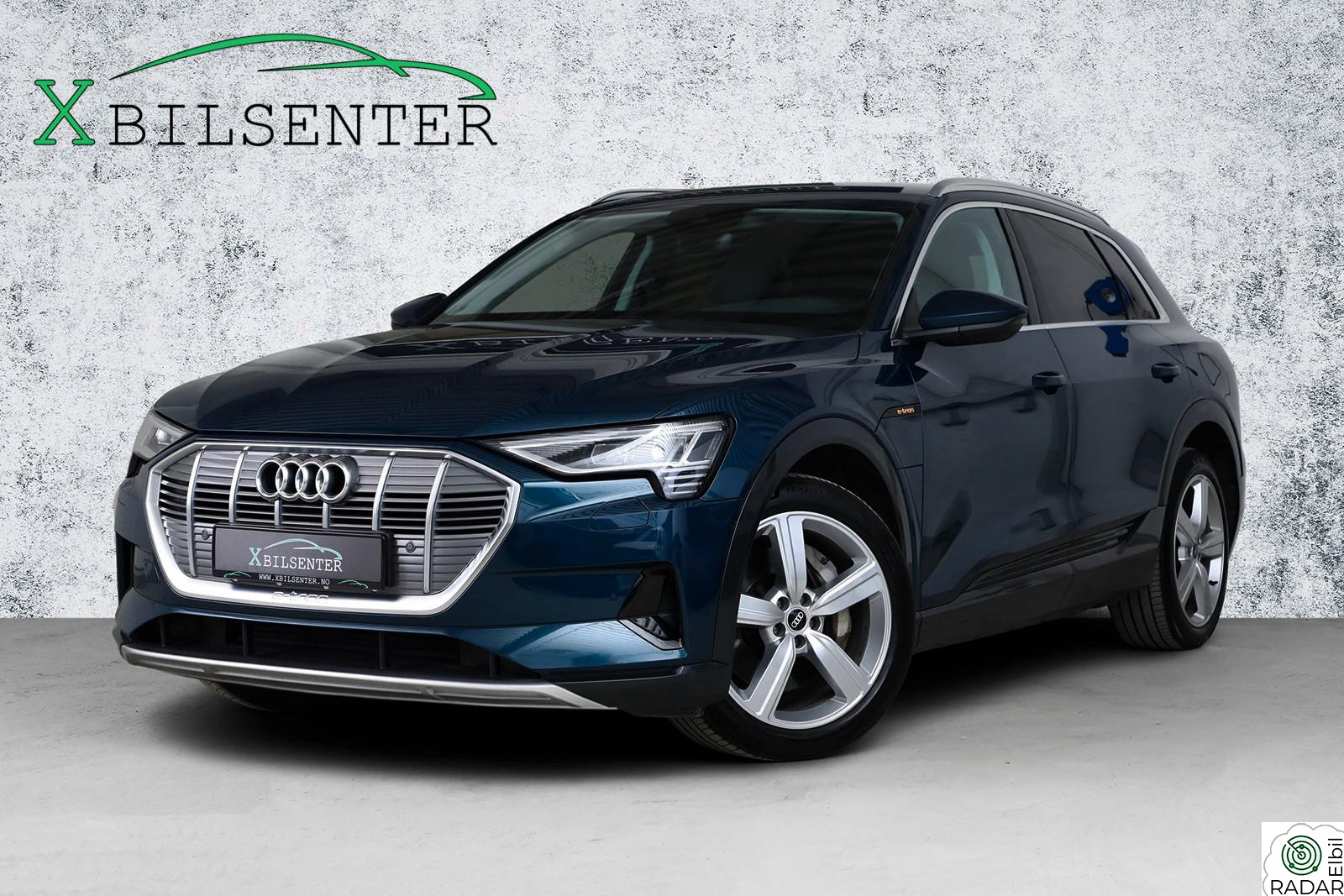 AUDI E TRON 55 55 Q Advanced Business // ACC SKINN LUFT KAMERA KROK+