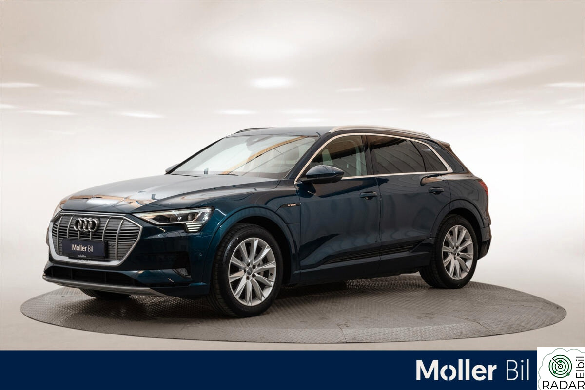 AUDI E TRON 55 55 Advanced Sport Hengerfeste, LED-Matrix, omgivelsesk.