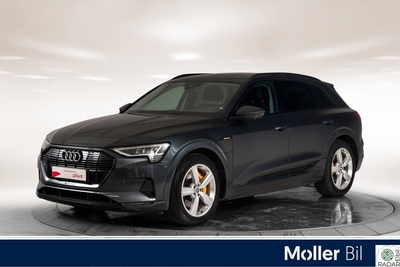 AUDI E TRON 55 55 advanced sport, 360', Hengerfeste, El.seter, Navi++