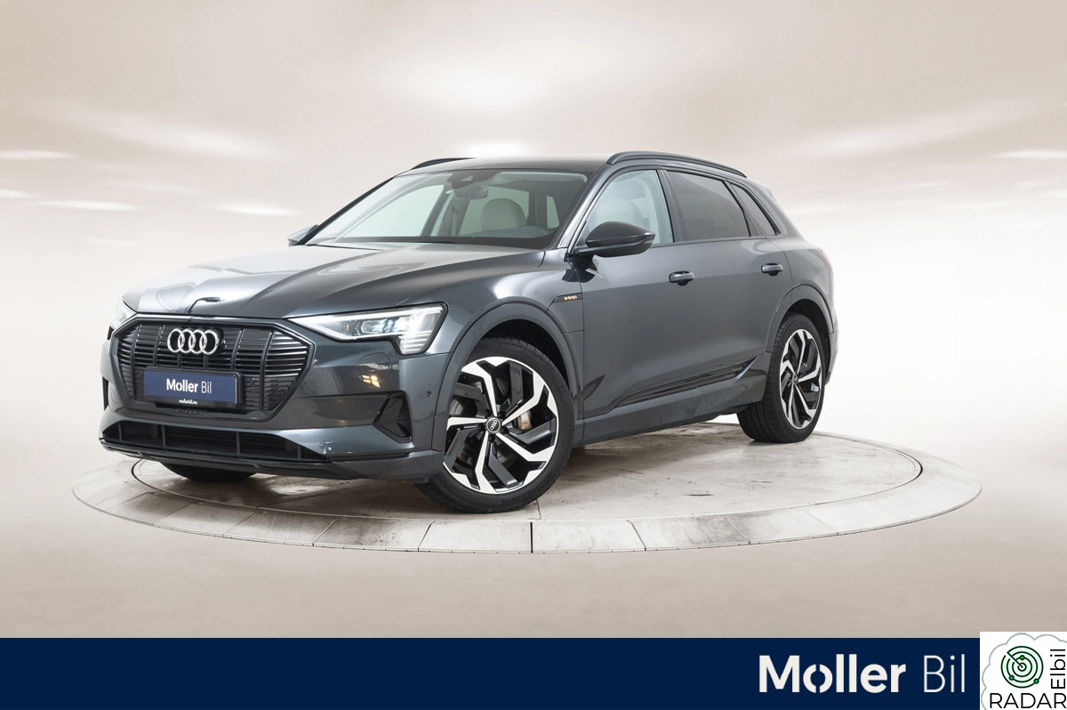AUDI E TRON 55 55 advanced business - 360kam,ACC,SortOptikk,Navi,21"