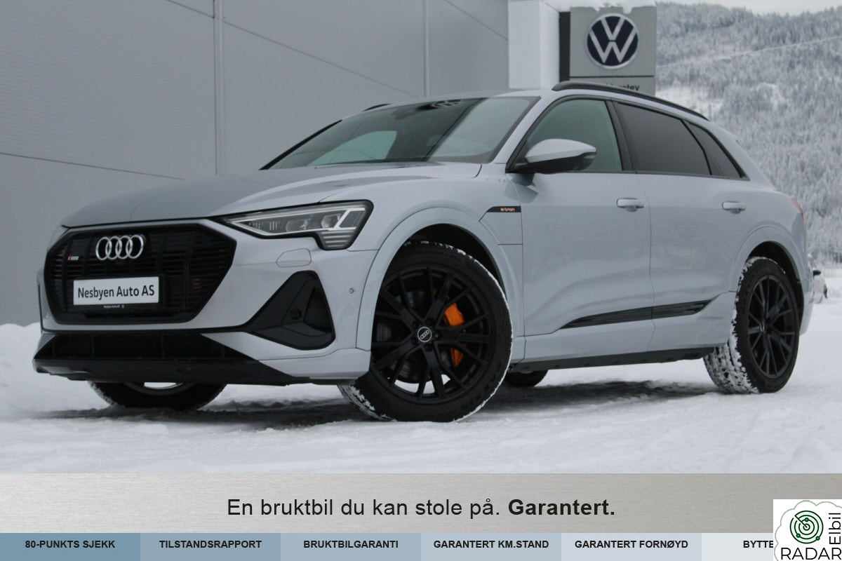 AUDI E TRON 55 55 s line sport Matrix/360Kam/B&O++! Hjemlevering?