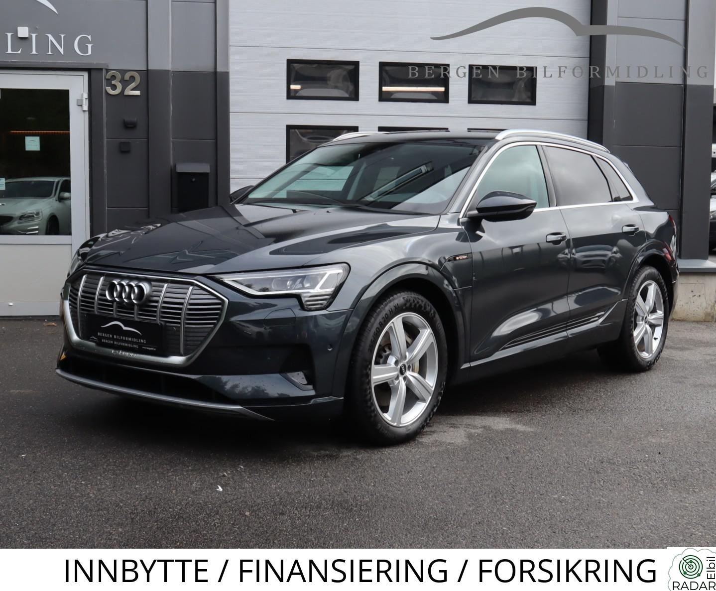 AUDI E TRON 55 55/ Quattro/ Krok/ Matrix/ Valcona-Skinn/ ACC/ Luftfj+