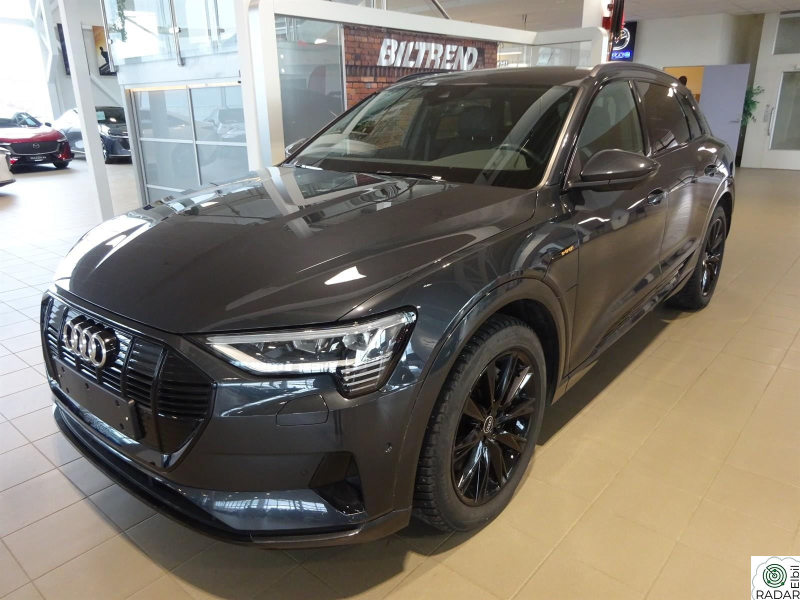 AUDI E TRON 55 55 Advance Sport Sort Optikk 360 Kamera Krok