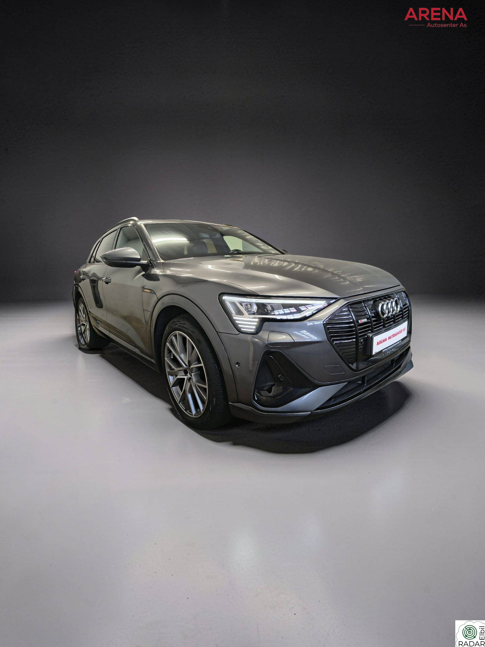 AUDI E TRON 55 55 Quattro/Luftfj/S line/Skinn/Navi/ACC/B&O/360/H.Fest