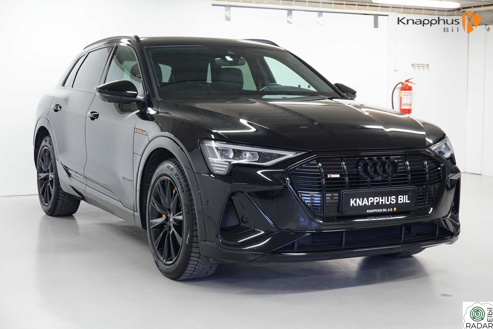 AUDI E TRON 55 2x S-Line Black Editon /  Skinn / H Feste/360kamra/