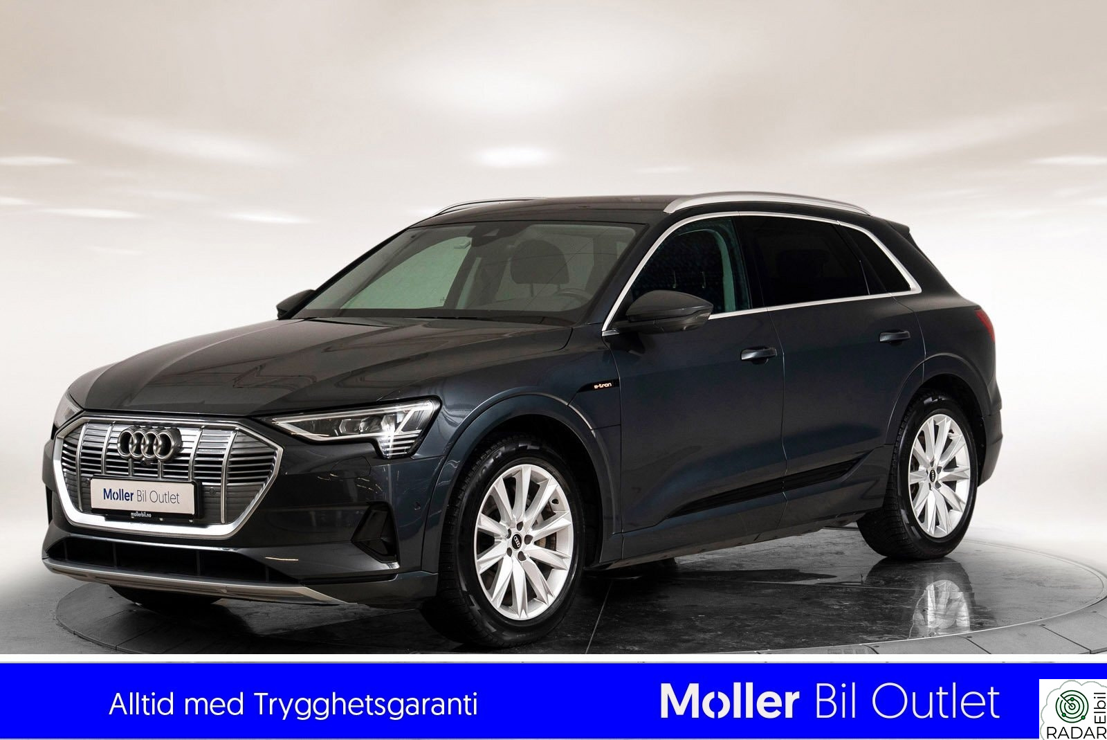 AUDI E TRON 55 55 Advanced Business - B&O, 360Kam, Skinn, Matrix