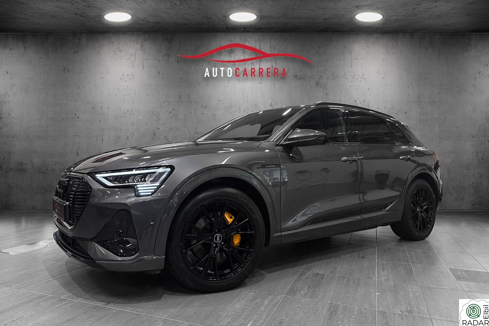 AUDI E TRON 55 55 Black Edition S-line/B&O/H.Feste/360.kam /Norsk ++