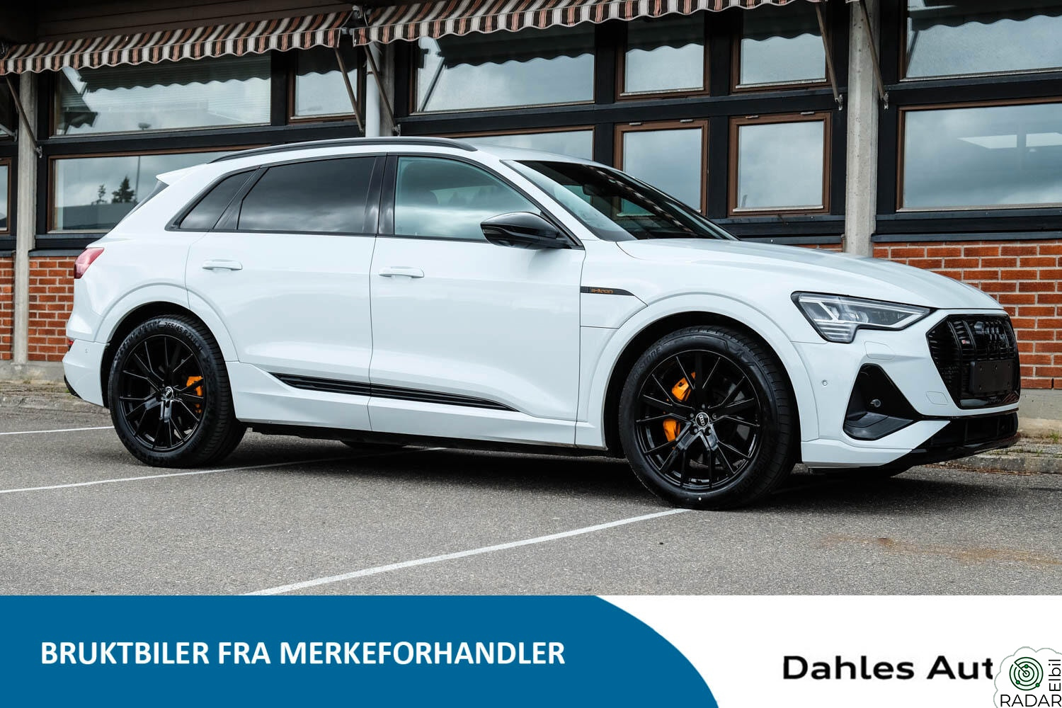 AUDI E TRON 55 55 S line Sport Black Edition Sort optikk, H.feste, B&O