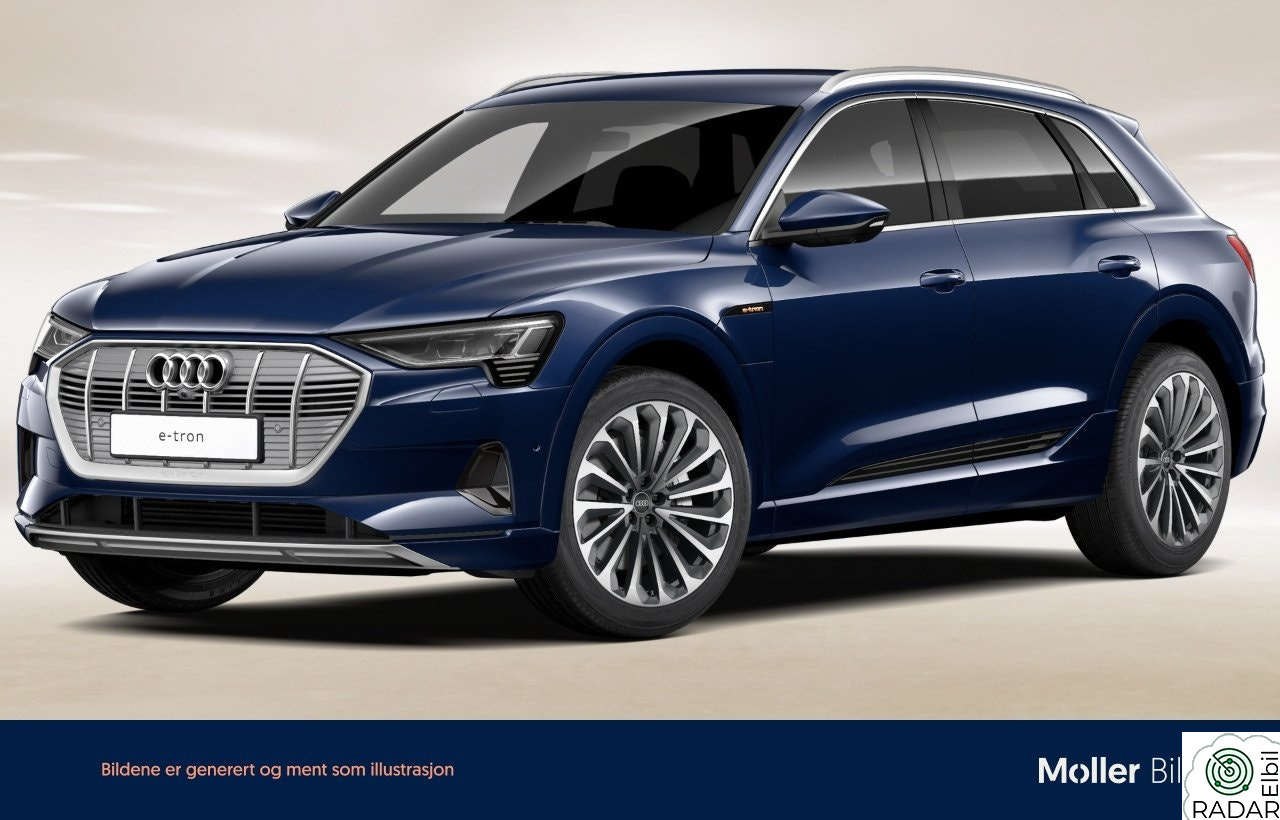 AUDI E TRON 55 55 advanced sport Fullskinn|HUD|Oppv-ratt|B&O|Matrix++