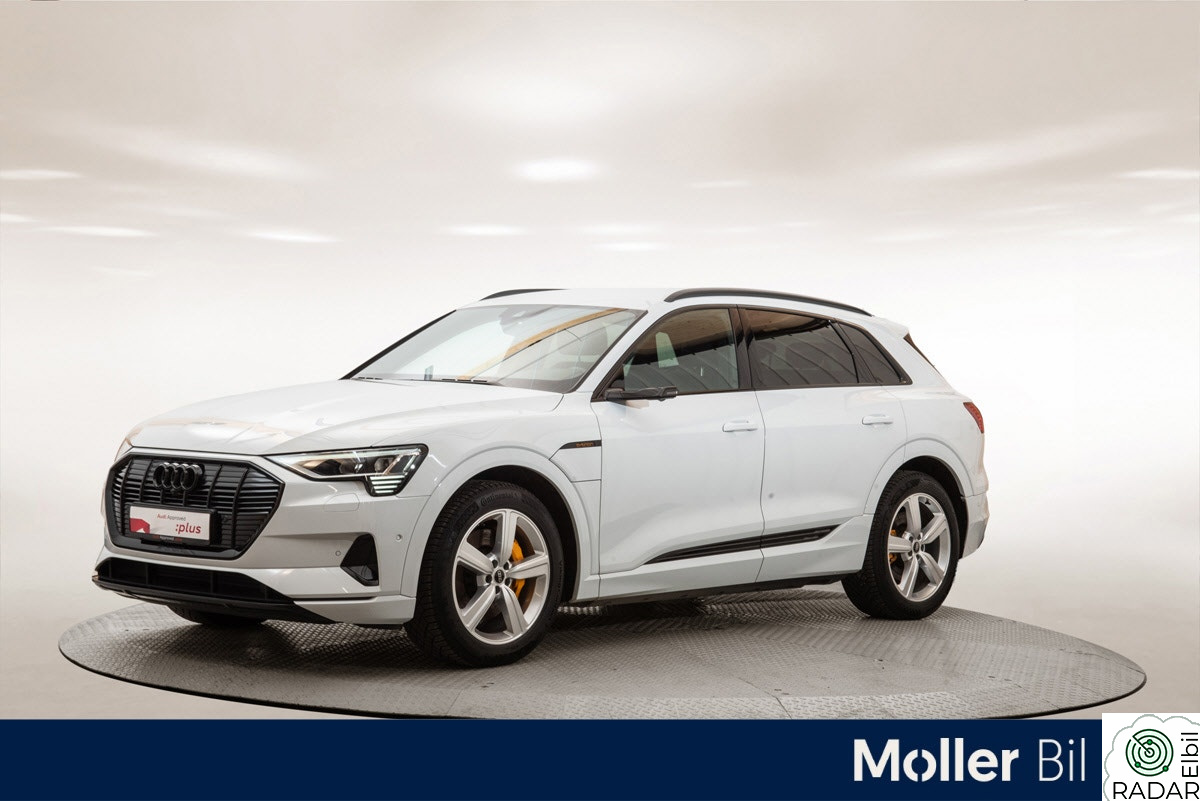 AUDI E TRON 55 55 Advanced Sport Hengerfeste, Led-Matrix, omgivelsesk.