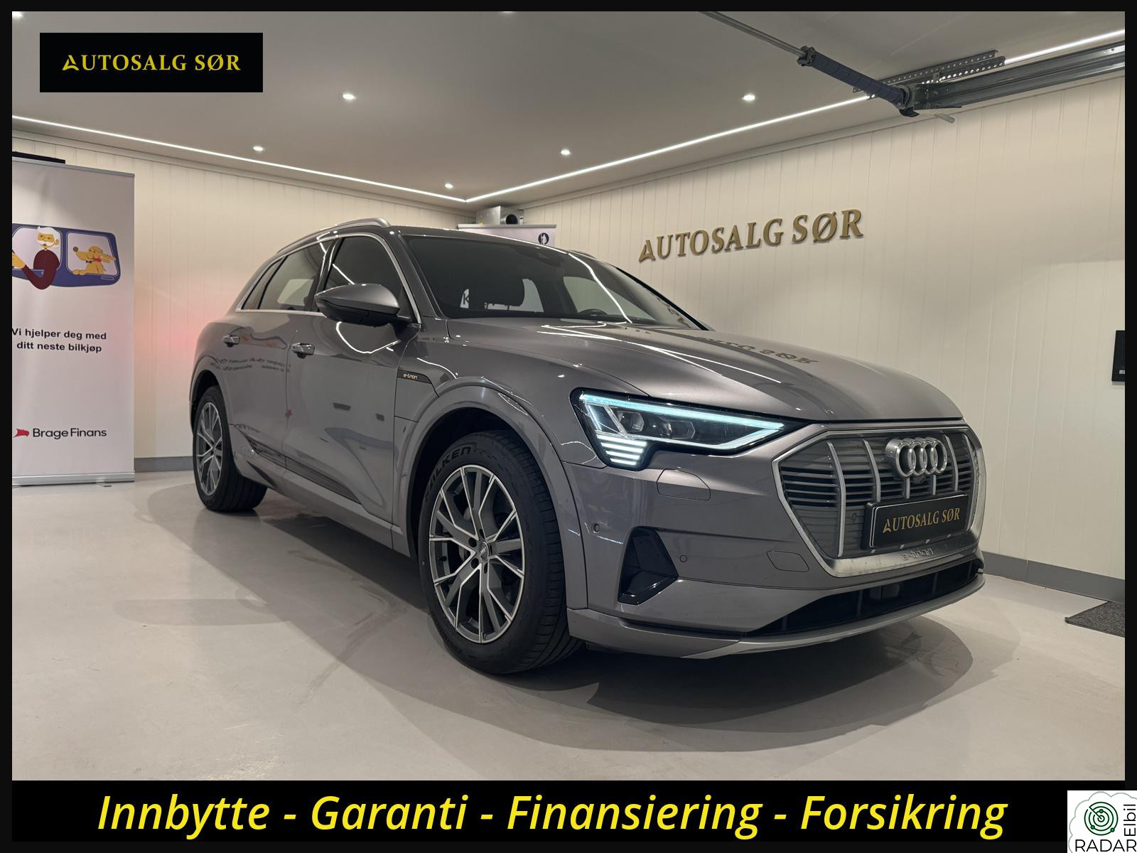 AUDI e-tron 55 Exclusive/S-line/Headup/Krok/B&O/Nattsyn/AssTour/ACC