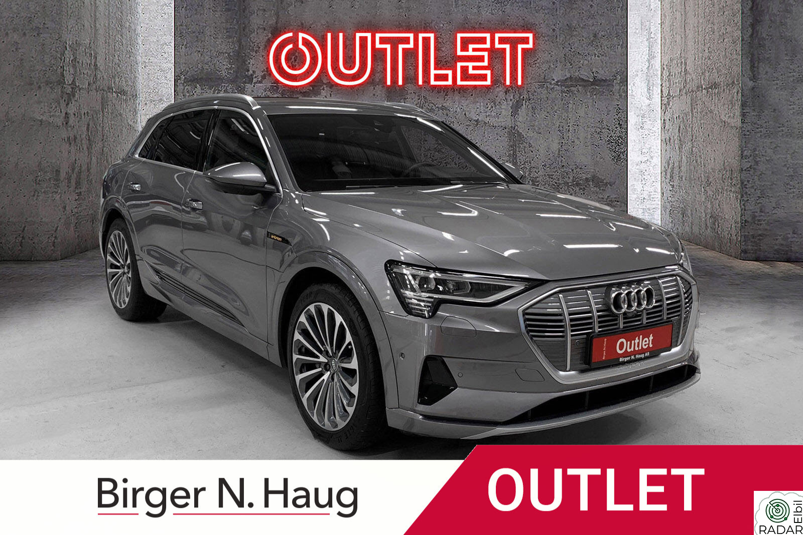 AUDI e-tron Advanced Plus  |Outlet|NYLIG UTFØRT SERVICE|