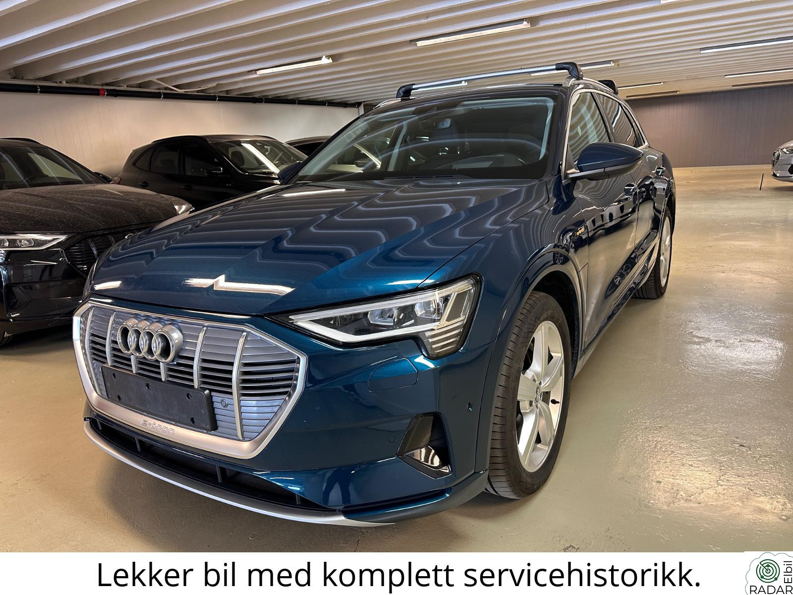 AUDI e-tron 55 Advanced plus m/ Bang&Olufsen, Navi, Skinn/ Krok++