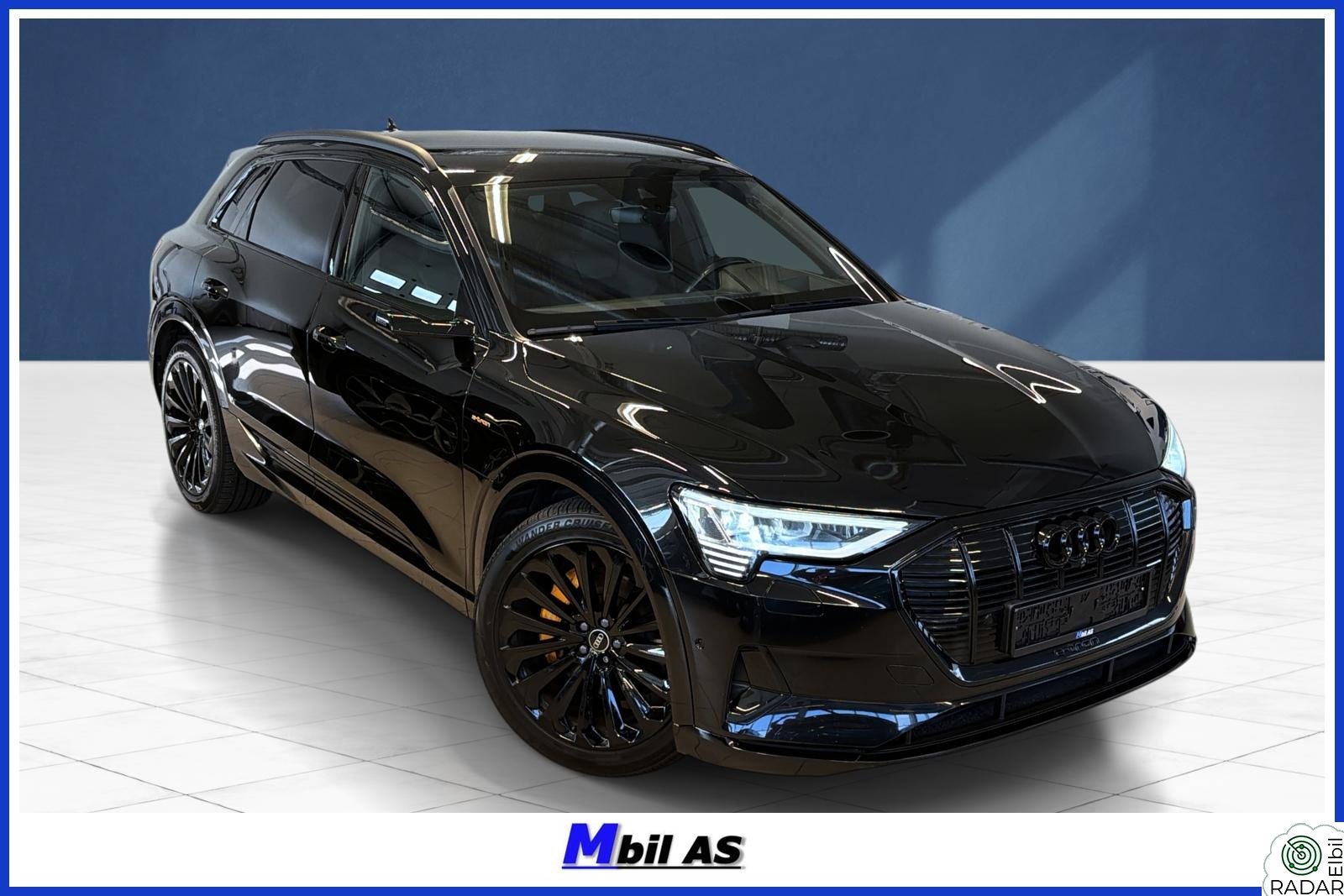 AUDI e-tron 55/QUATTRO/S-LINE/ALL BLACK/SJEKK UTSTYR!!! SE PRIS!!