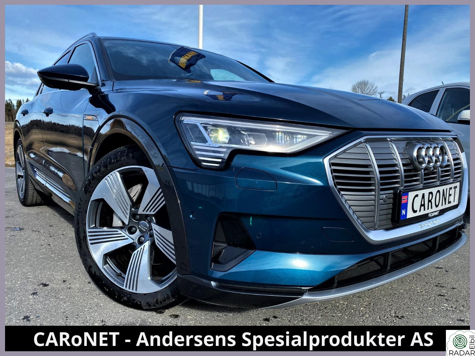 AUDI e-tron 55 55 Adv., pano, krok, soft, B&O, nightvision, TV, 360`+