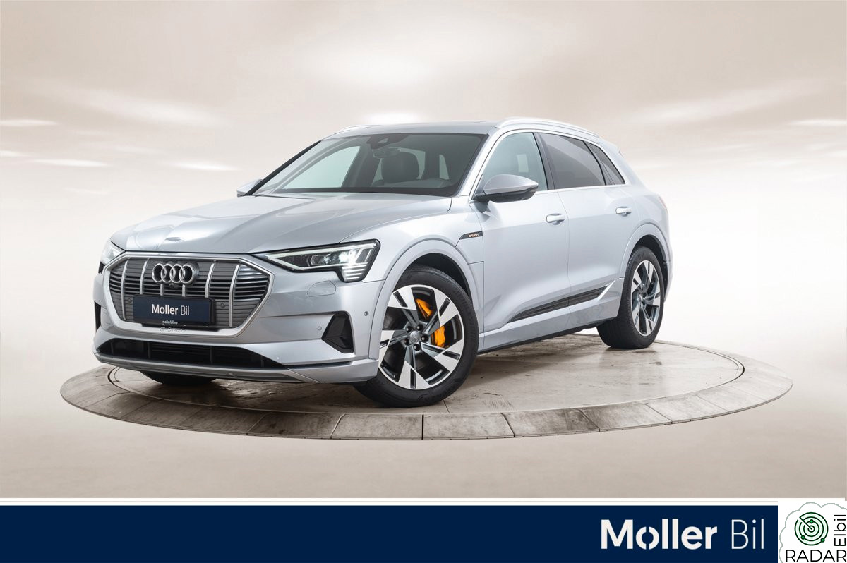 AUDI e-tron 55 55 advanced sport - Pano,S-line,B&O,Matrix,360kam,Skinn