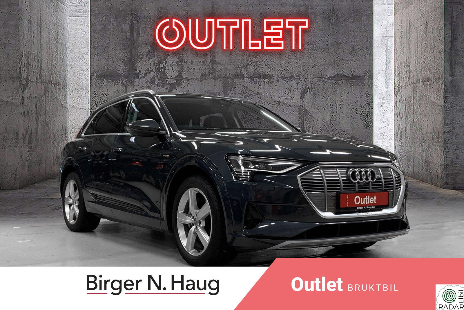 AUDI e-tron 50 50 Advanced Outlet Krok 360 App Parkvarme Memory ACC