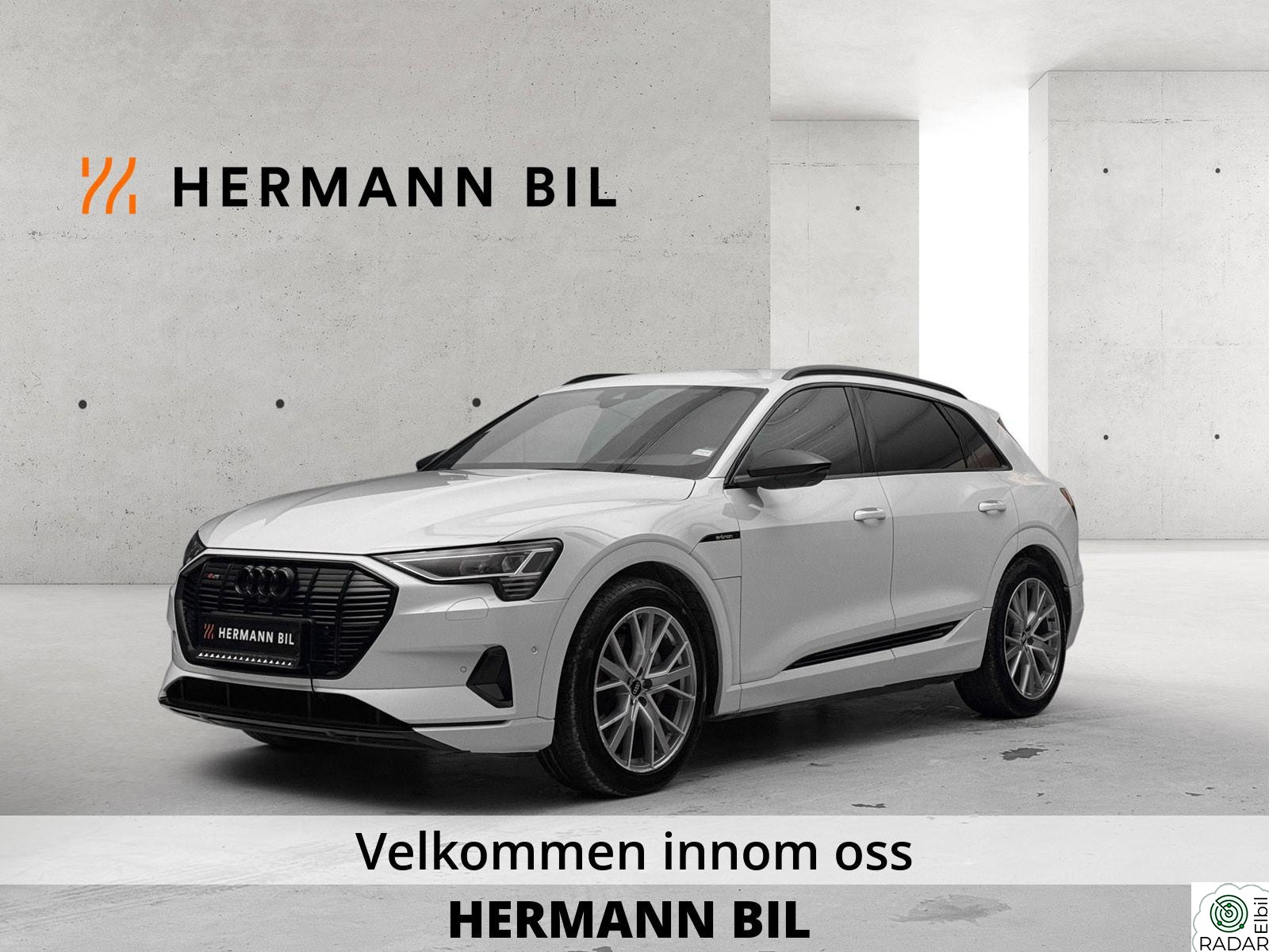 AUDI e-tron 50 50/S-Line/Garanti/Krok/Luft/Skinn/Matrix/Adaptiv.cruise