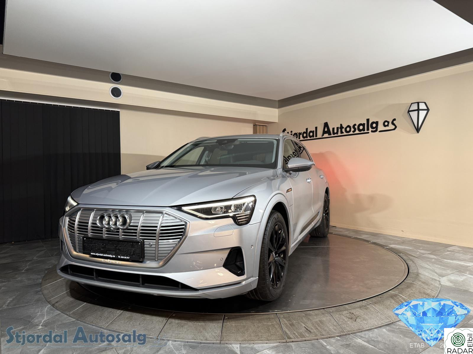 AUDI e-tron 50 50 Advanced Sport/Acc/360/APP/Navi/Del-ski/Norsk/Velhol