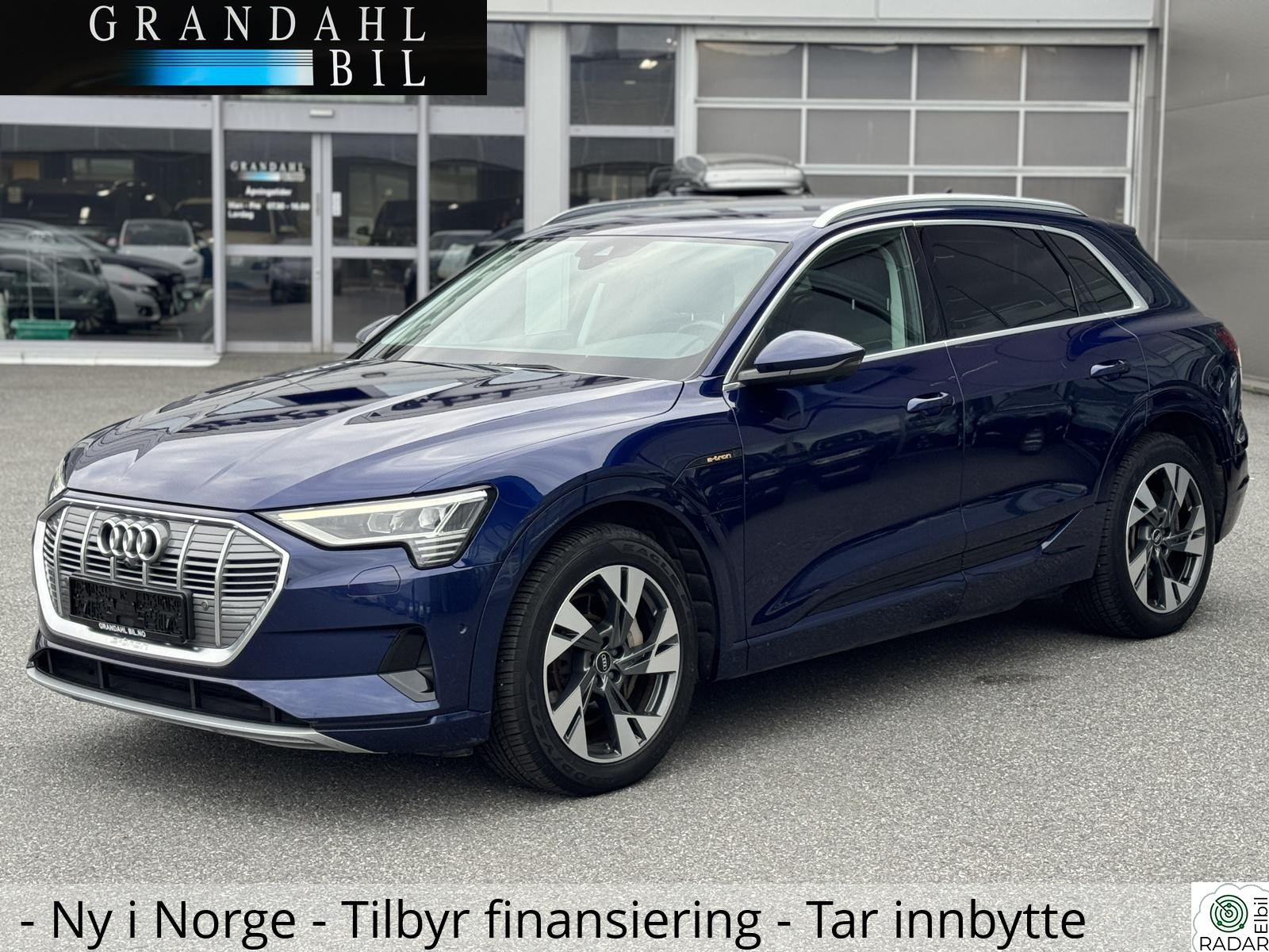 AUDI e-tron 55 55 - Advanced Sport - Skinn - 360 kamera - Hengerfeste