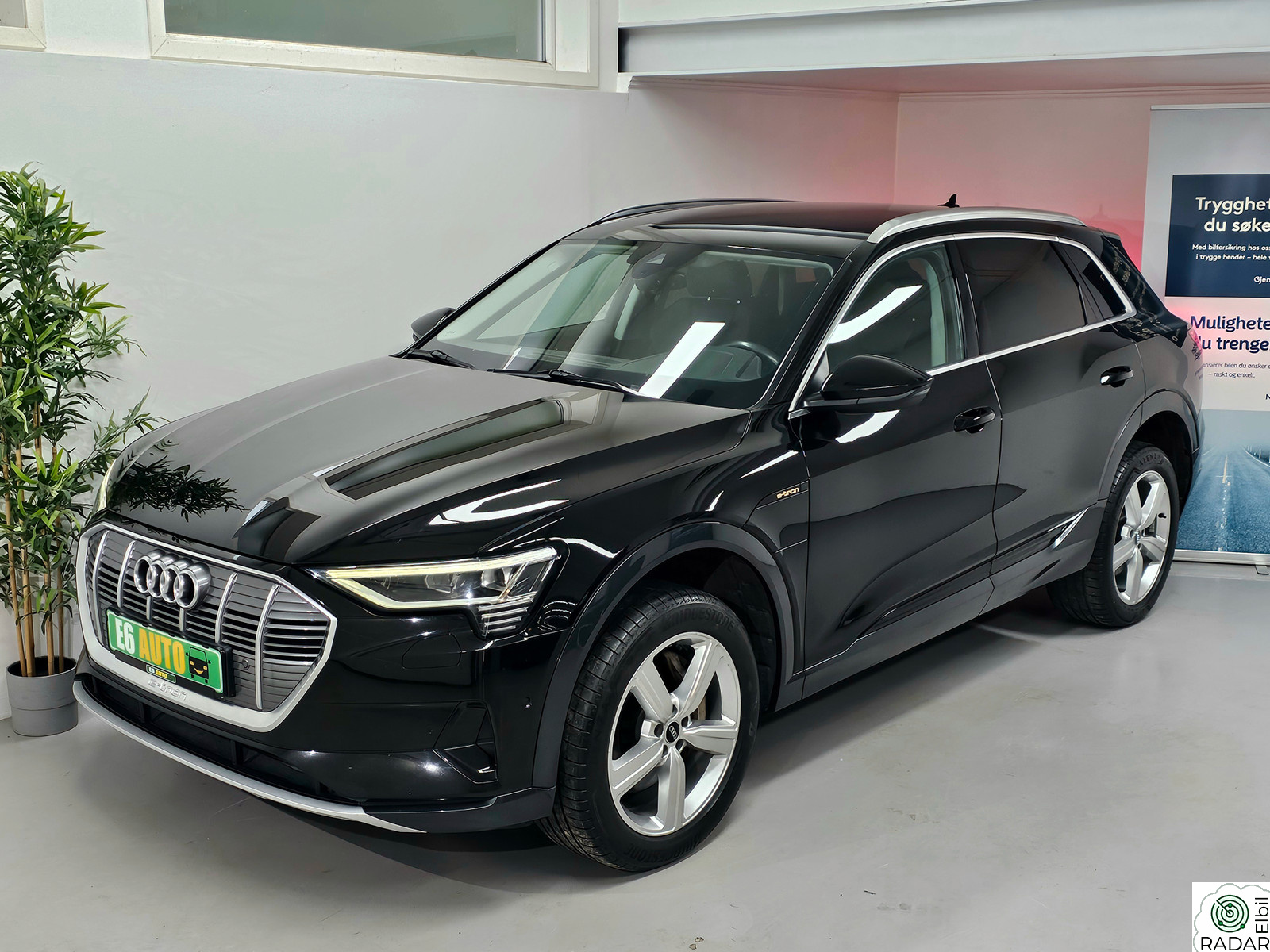 AUDI e-tron 55 55 Advanced Business 4x4 Alcantara/Krok/Luftfjæring/ACC