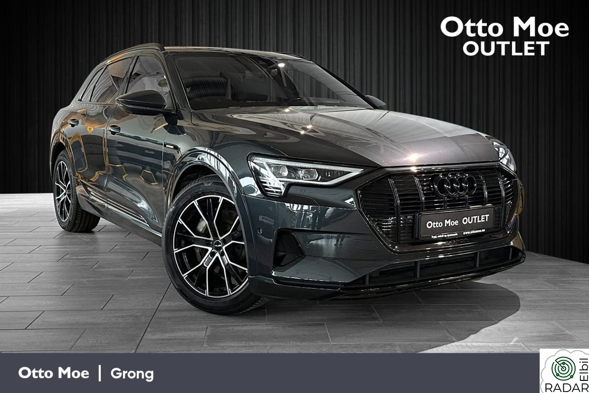 AUDI E TRON 55 KROK | B&O | MATRIX | HUD | PANO | CRUISE | DAB+| NAVI