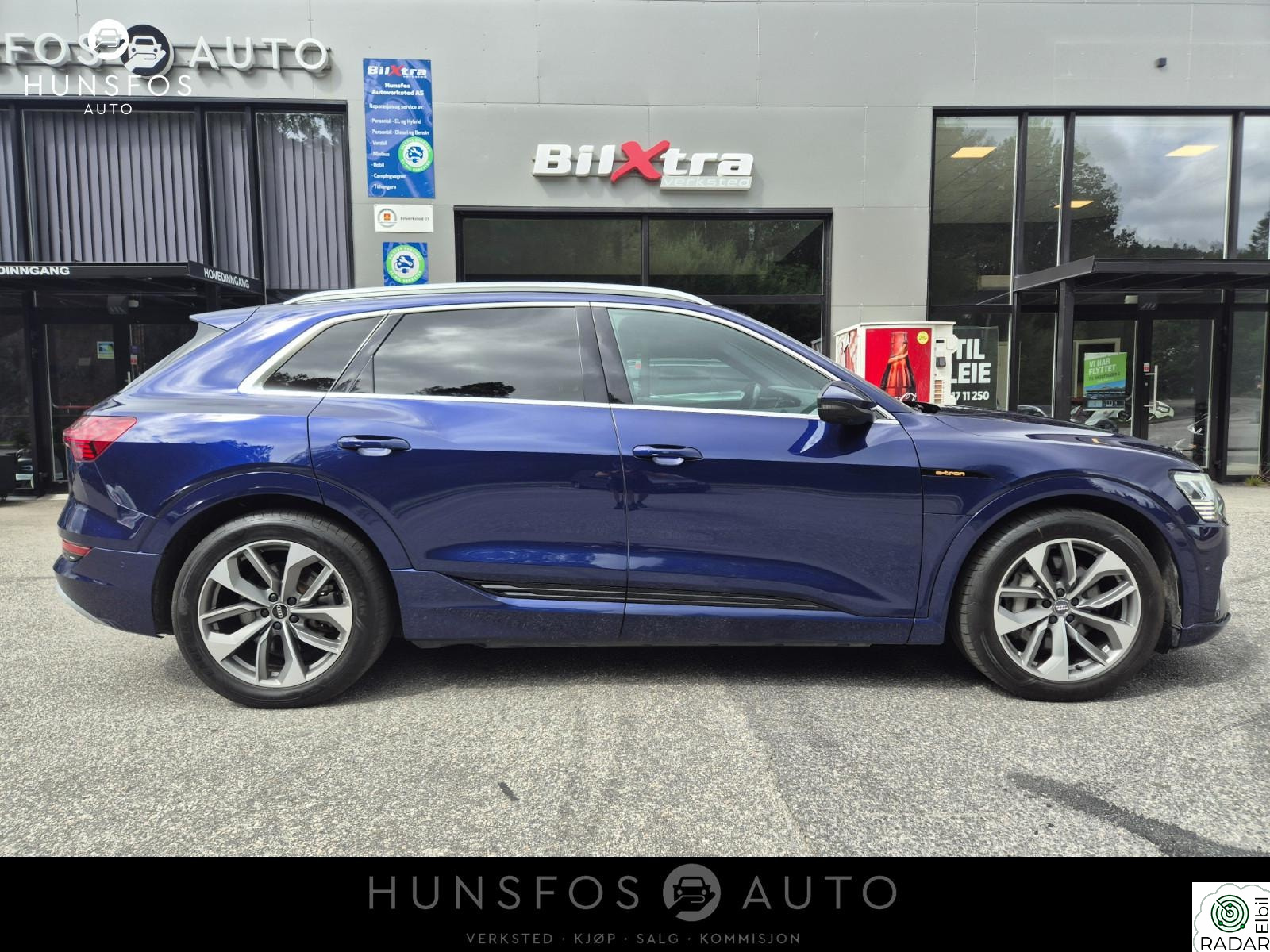 AUDI E TRON 55 E TRON 55 Advanced SPORT-360kam-ACC-Skinn-Krok-El.seter